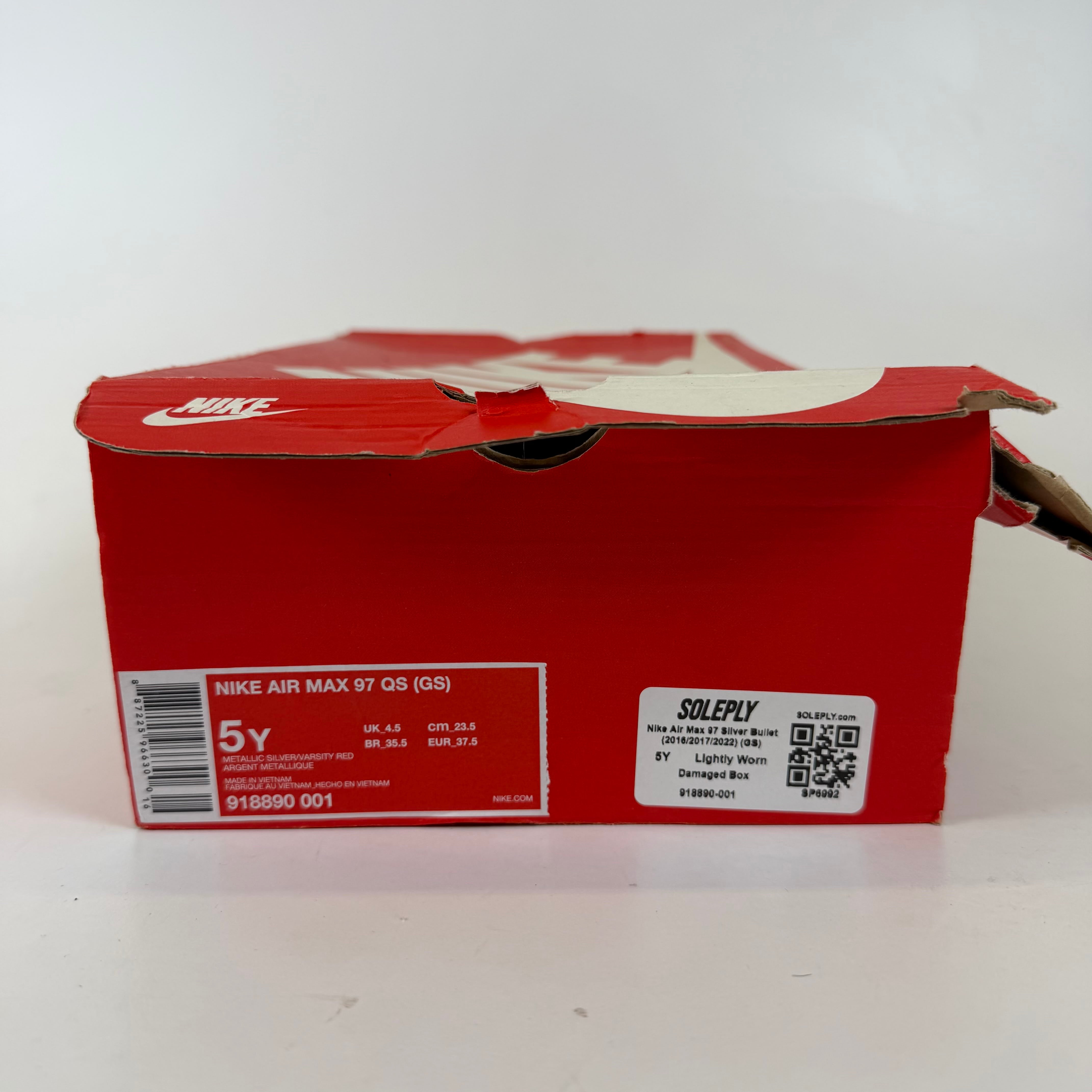 SP6992 Nike Air Max 97 Silver Bullet (2016/2017/2022) (GS)