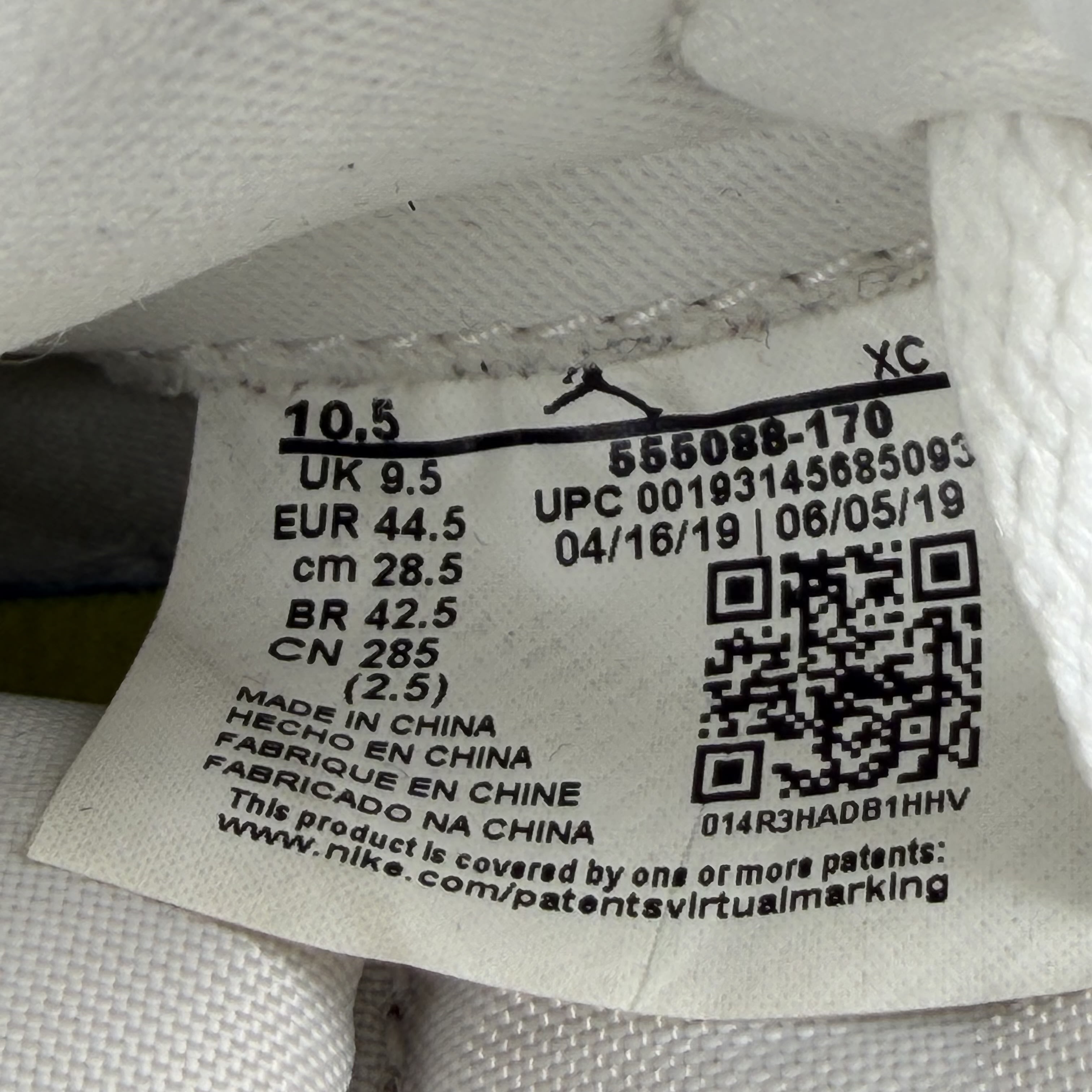 758154 Jordan 1 Retro High First Class Flight
