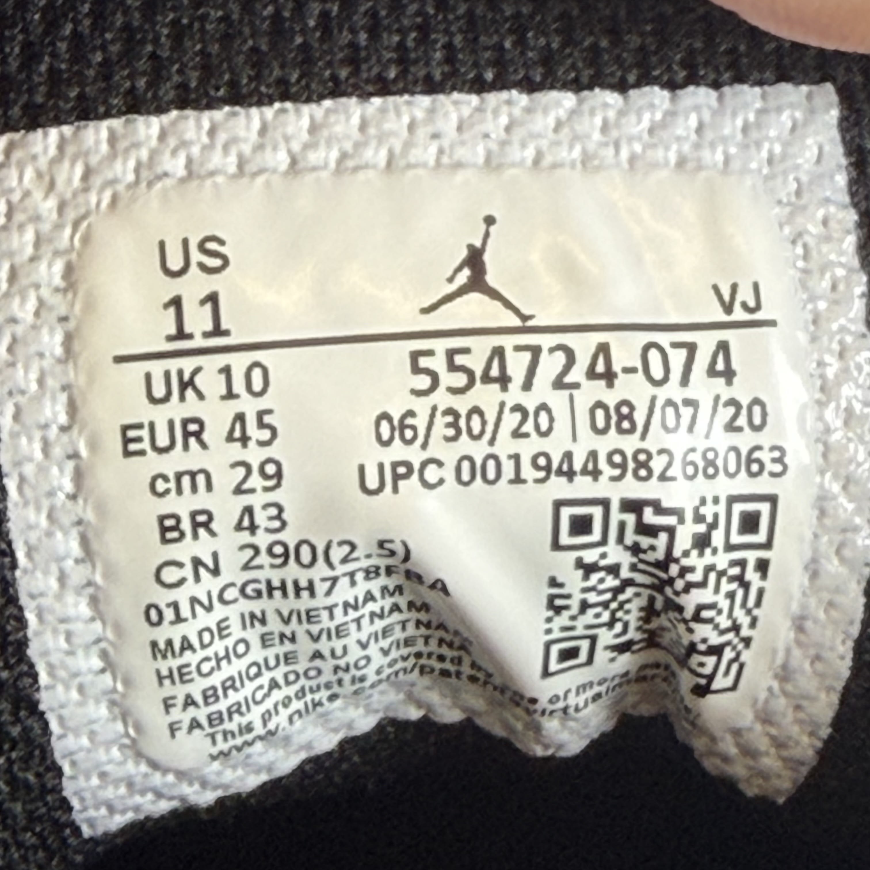 SP3349 Jordan 1 Mid Banned (2020)