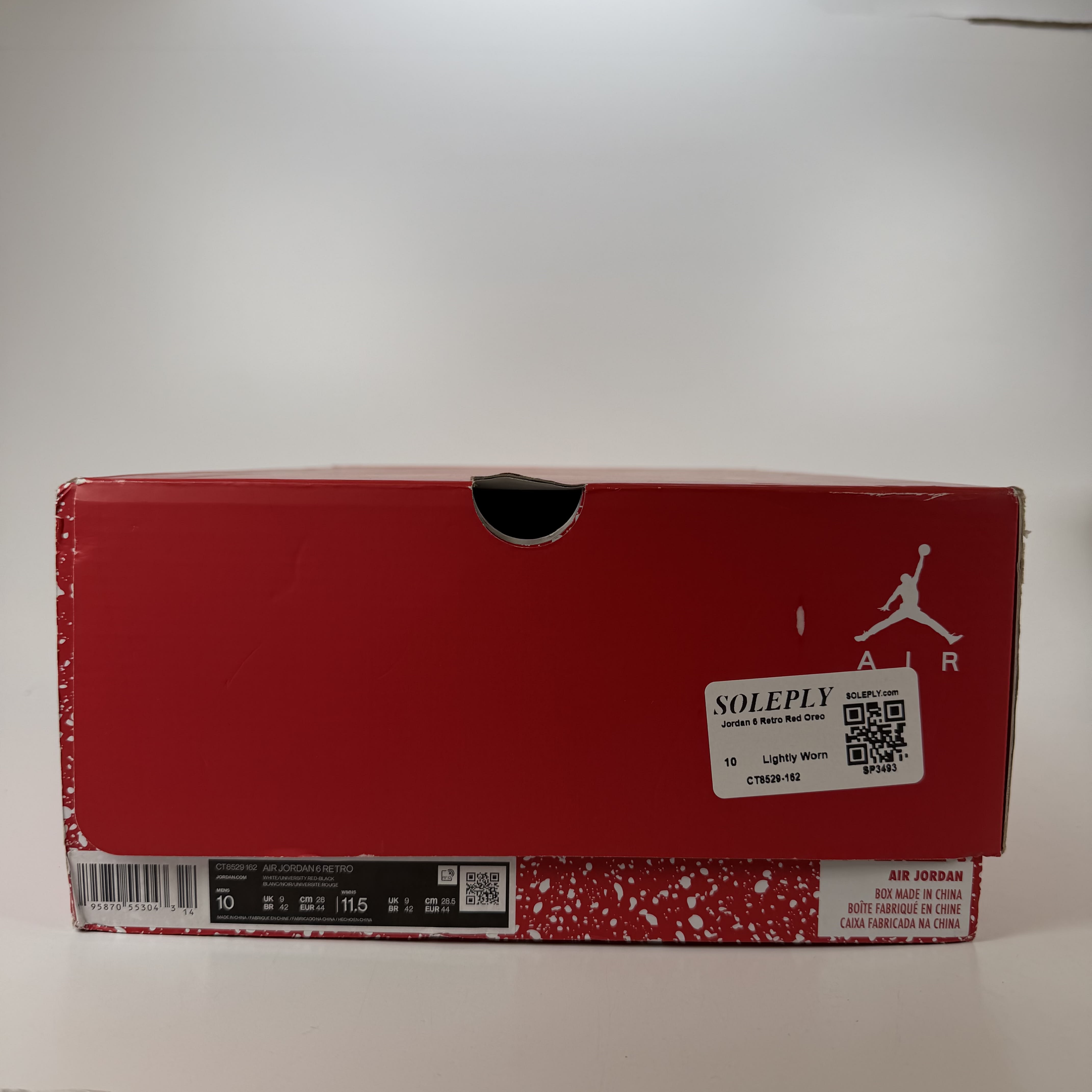 SP3493 Jordan 6 Retro Red Oreo