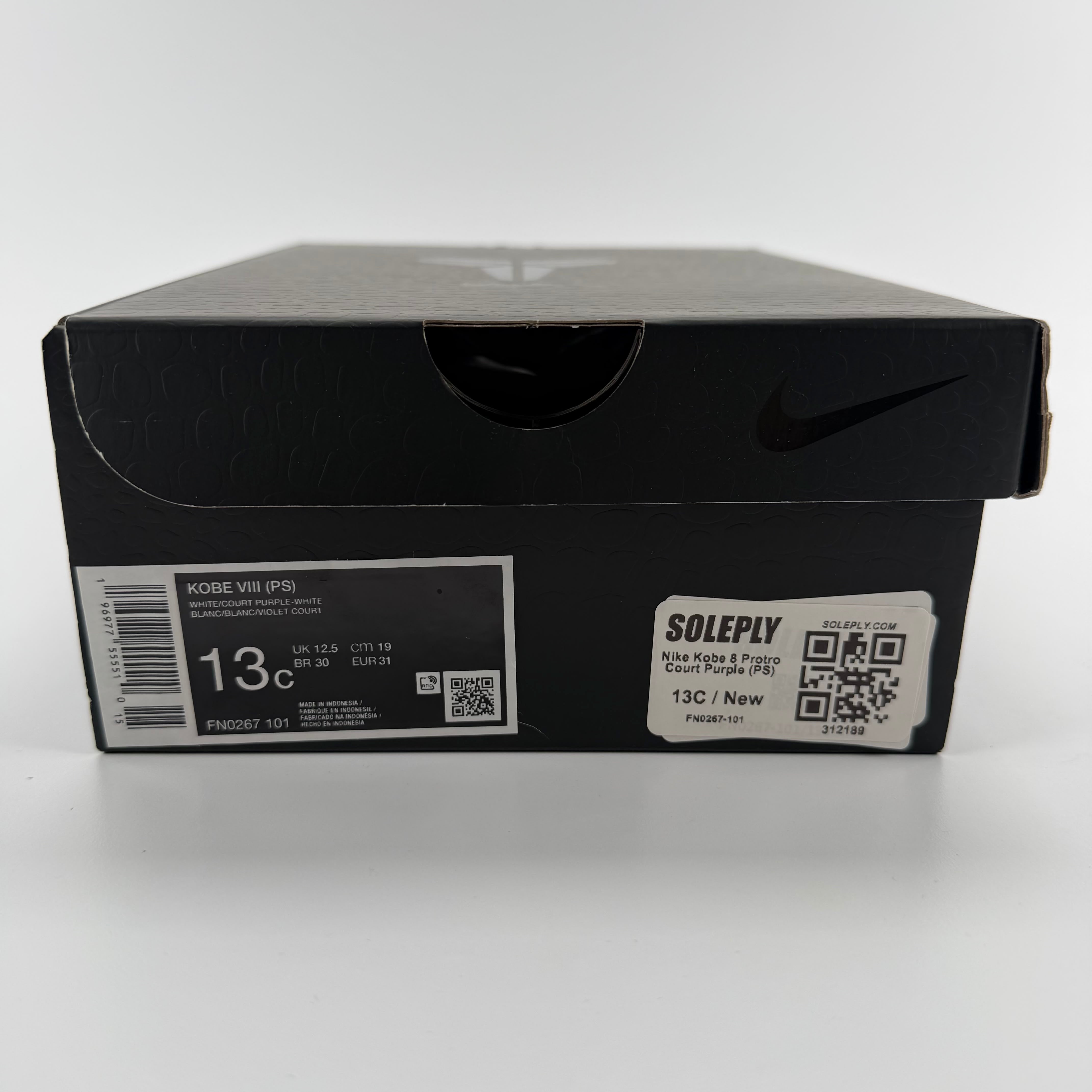 312189 Nike Kobe 8 Protro Court Purple (PS)
