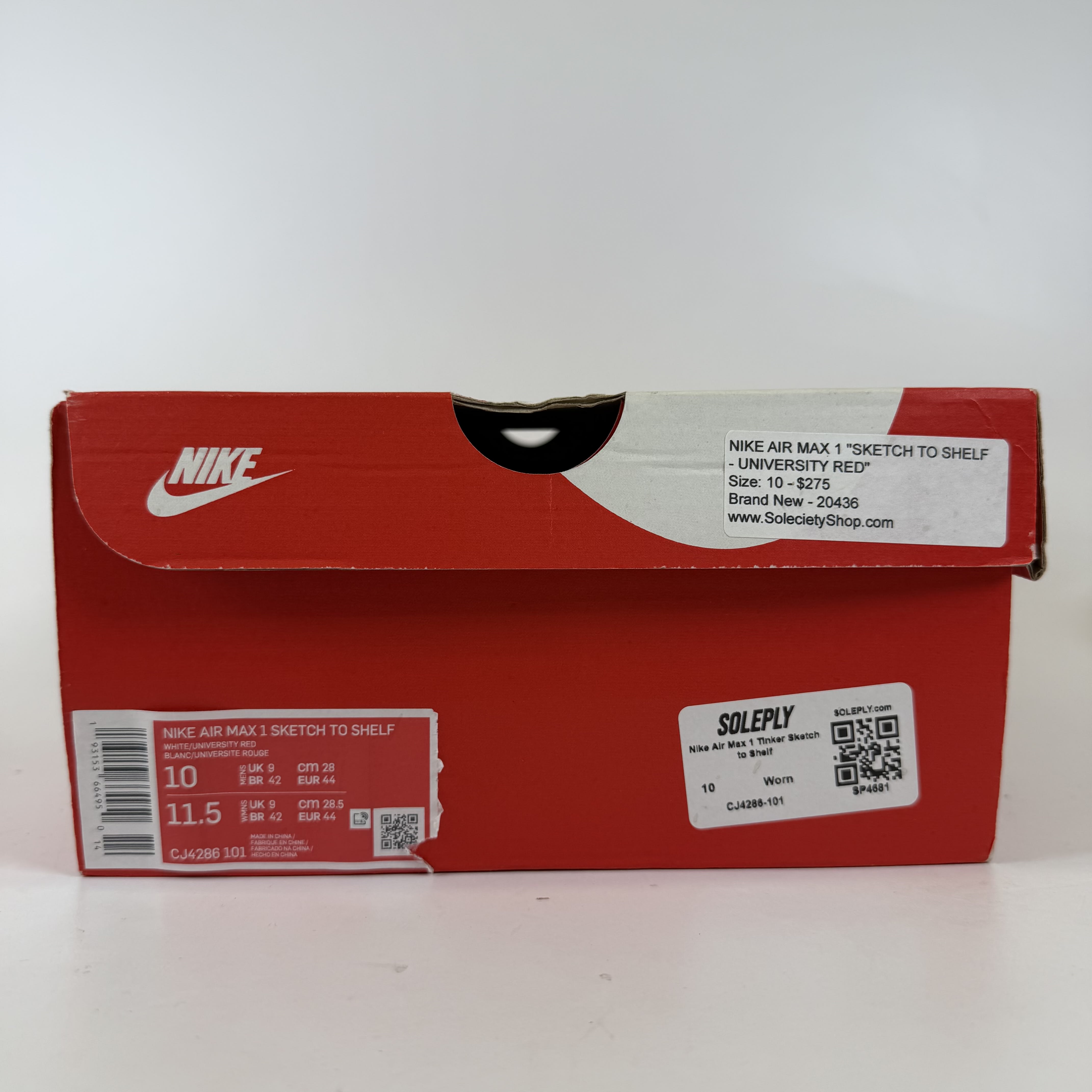 SP4681 Nike Air Max 1 Tinker Sketch to Shelf