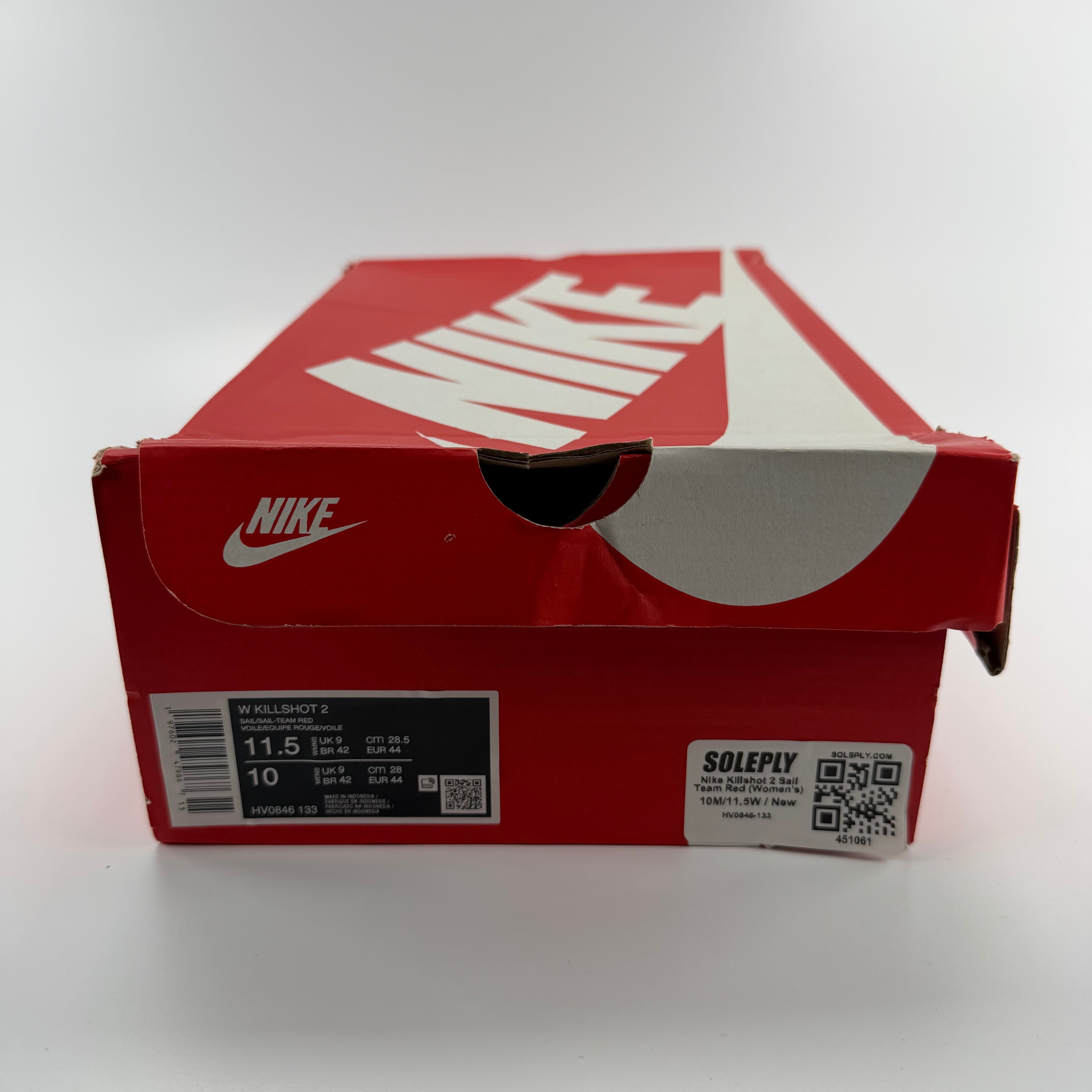 451061 Nike Killshot 2 Sail Team Red (Women's)