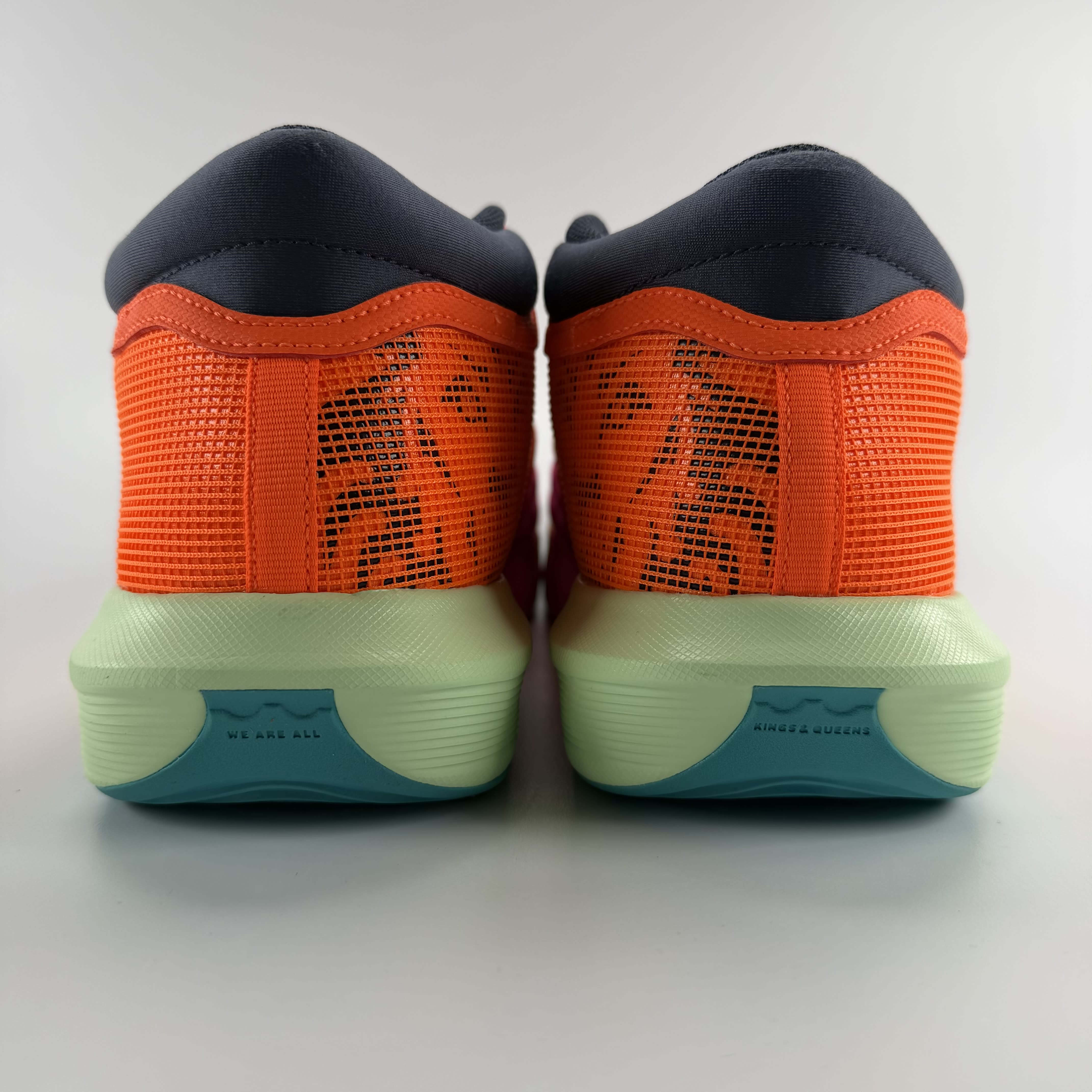 445845 Nike LeBron Witness 8 Total Orange Laser Fuchsia