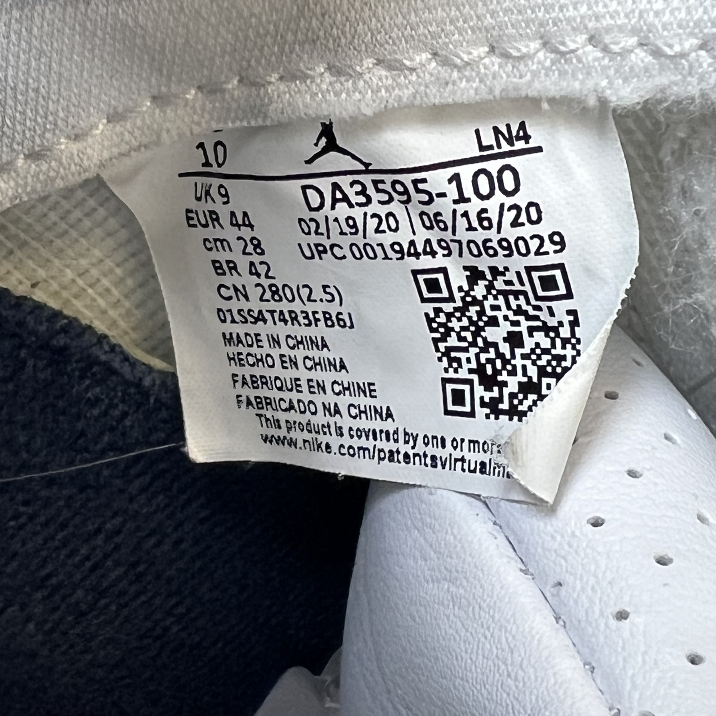 SP4350 Jordan 3 Retro Fragment