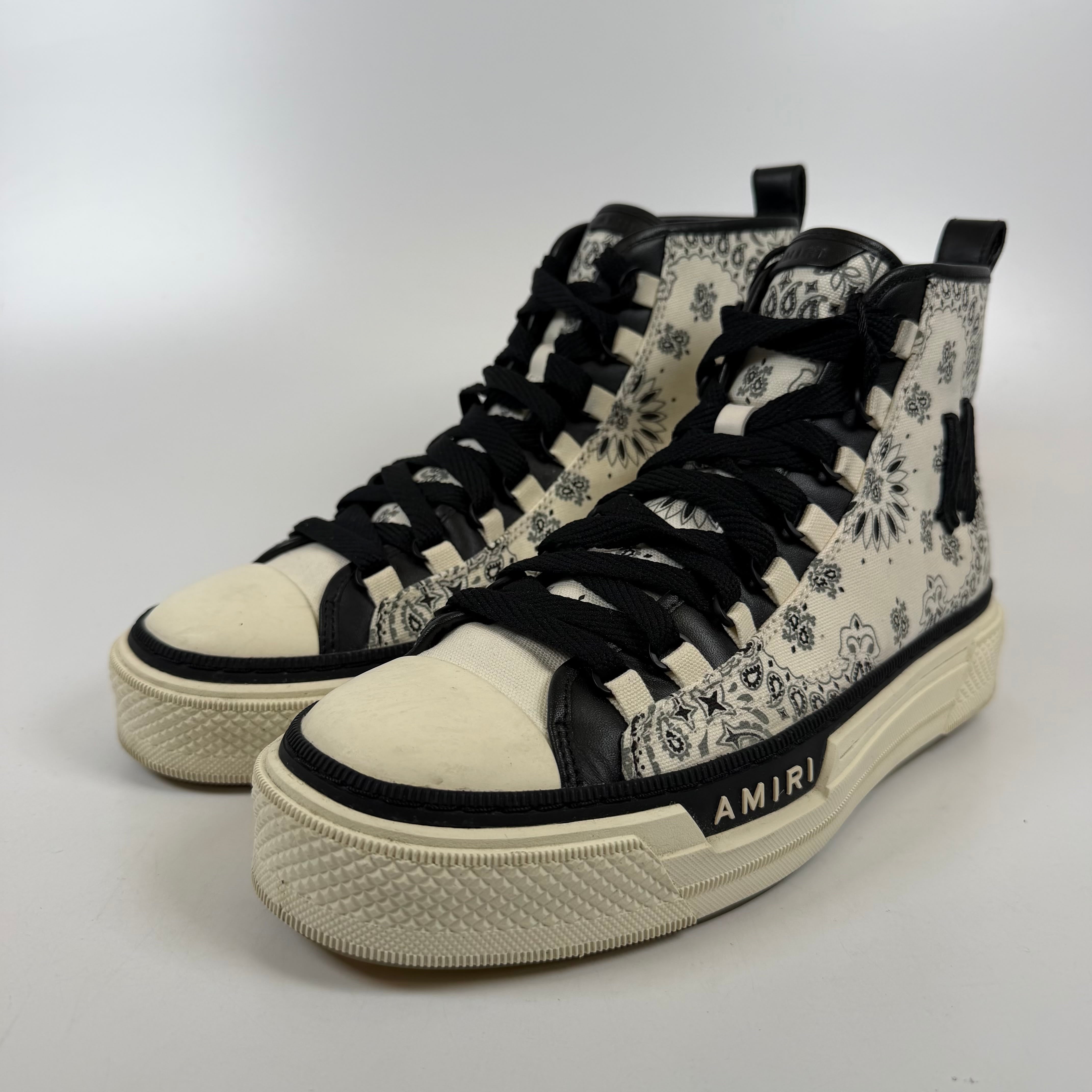 SP13814 Amiri Court High 'Bandana - White'