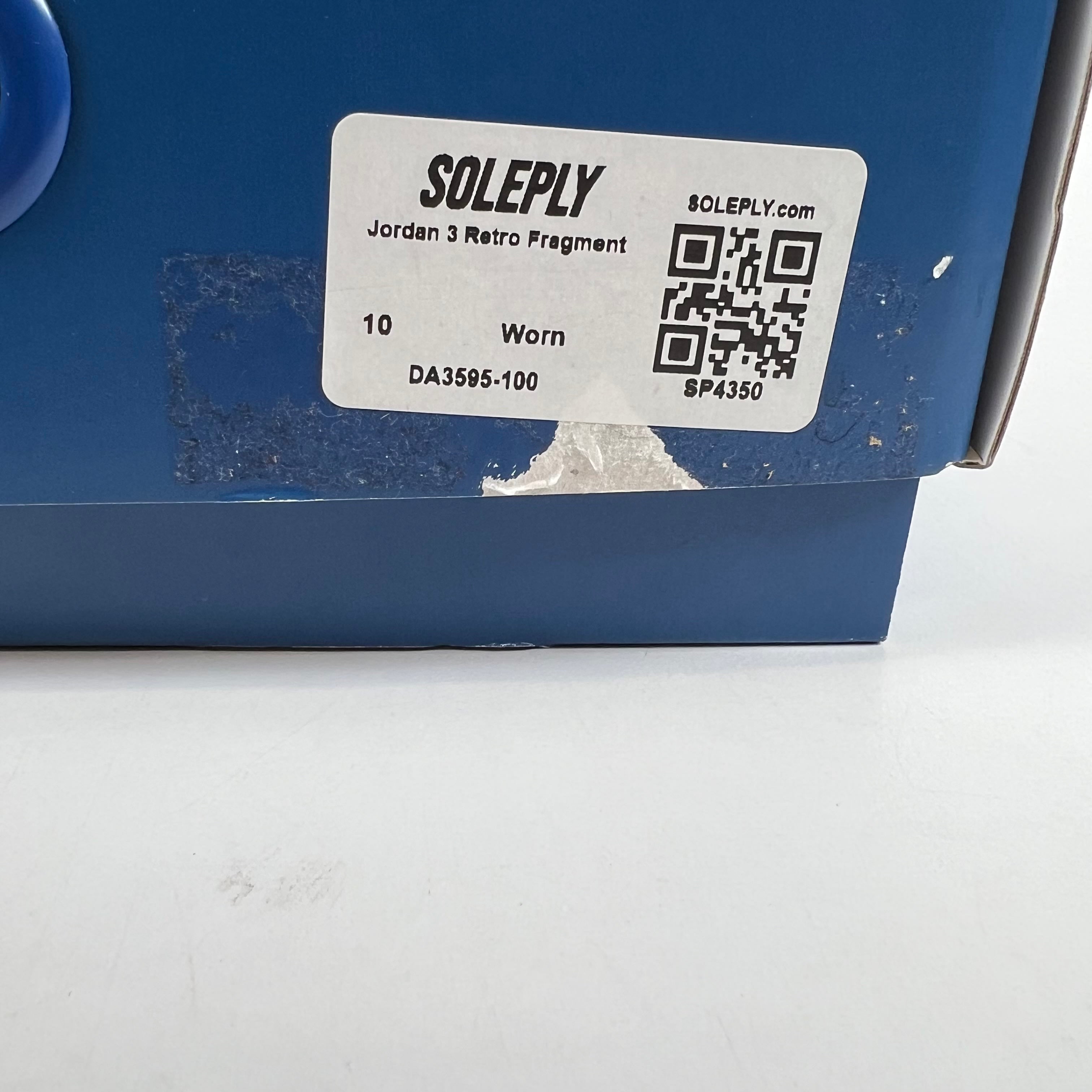 SP4350 Jordan 3 Retro Fragment