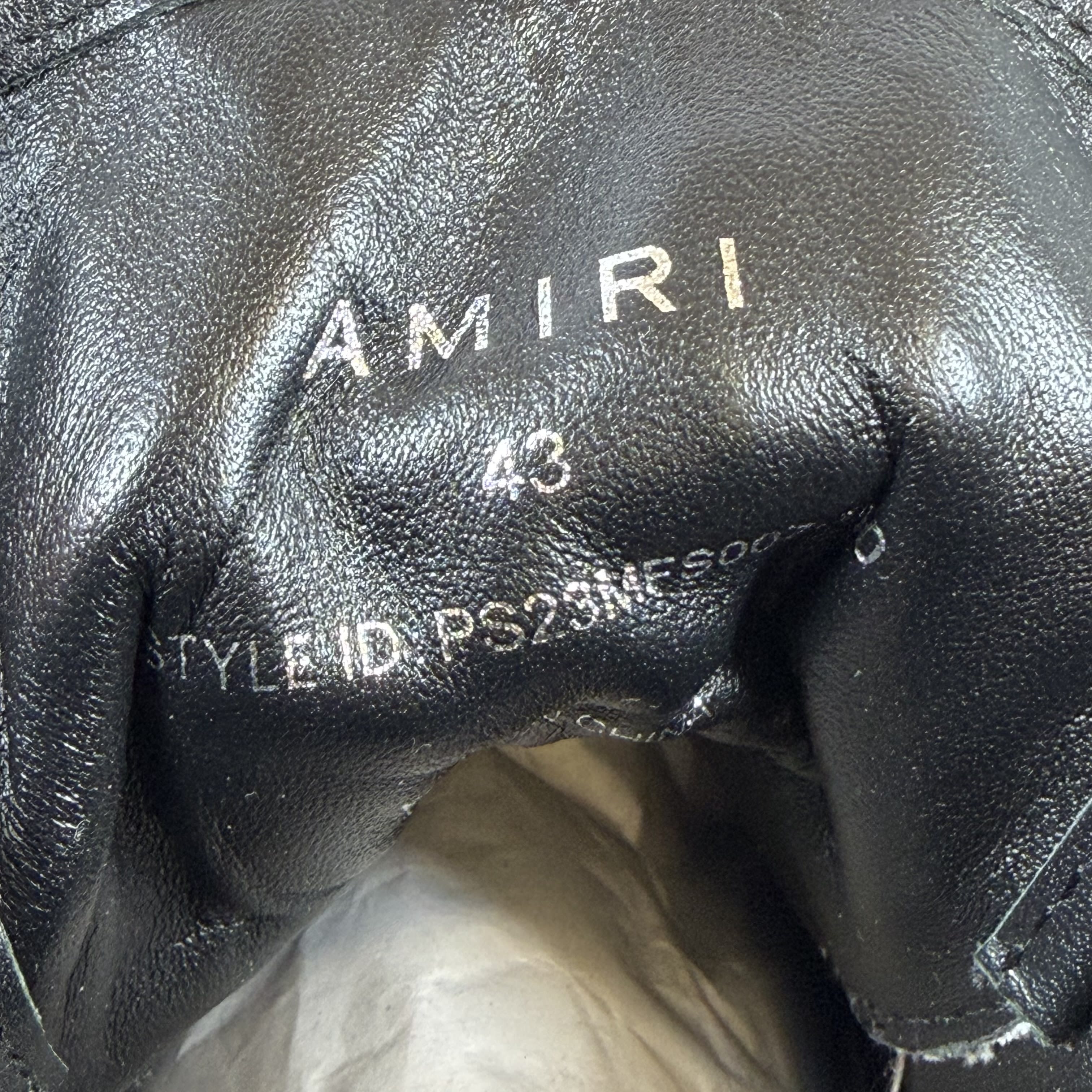 SP13814 Amiri Court High 'Bandana - White'