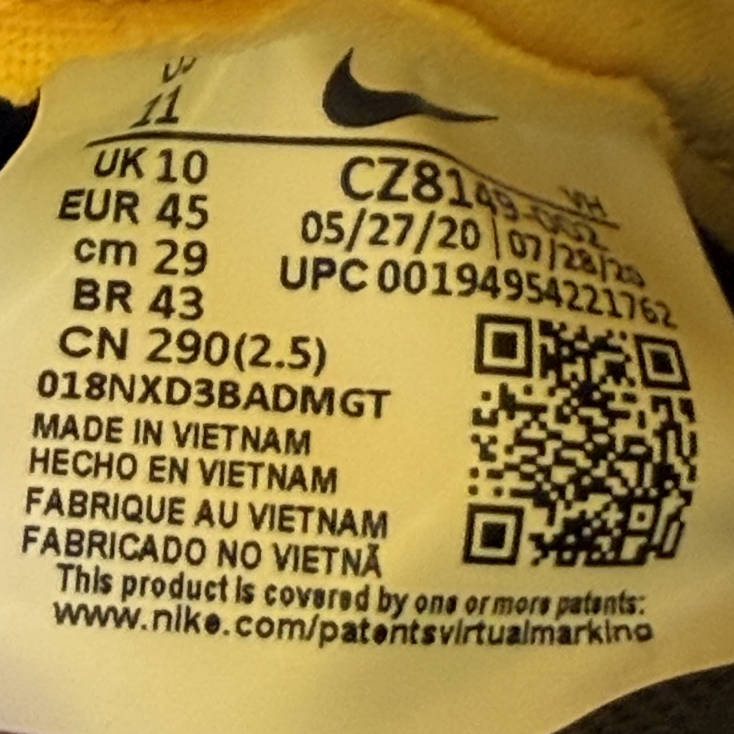 282655 Nike Dunk High Iowa (2020)