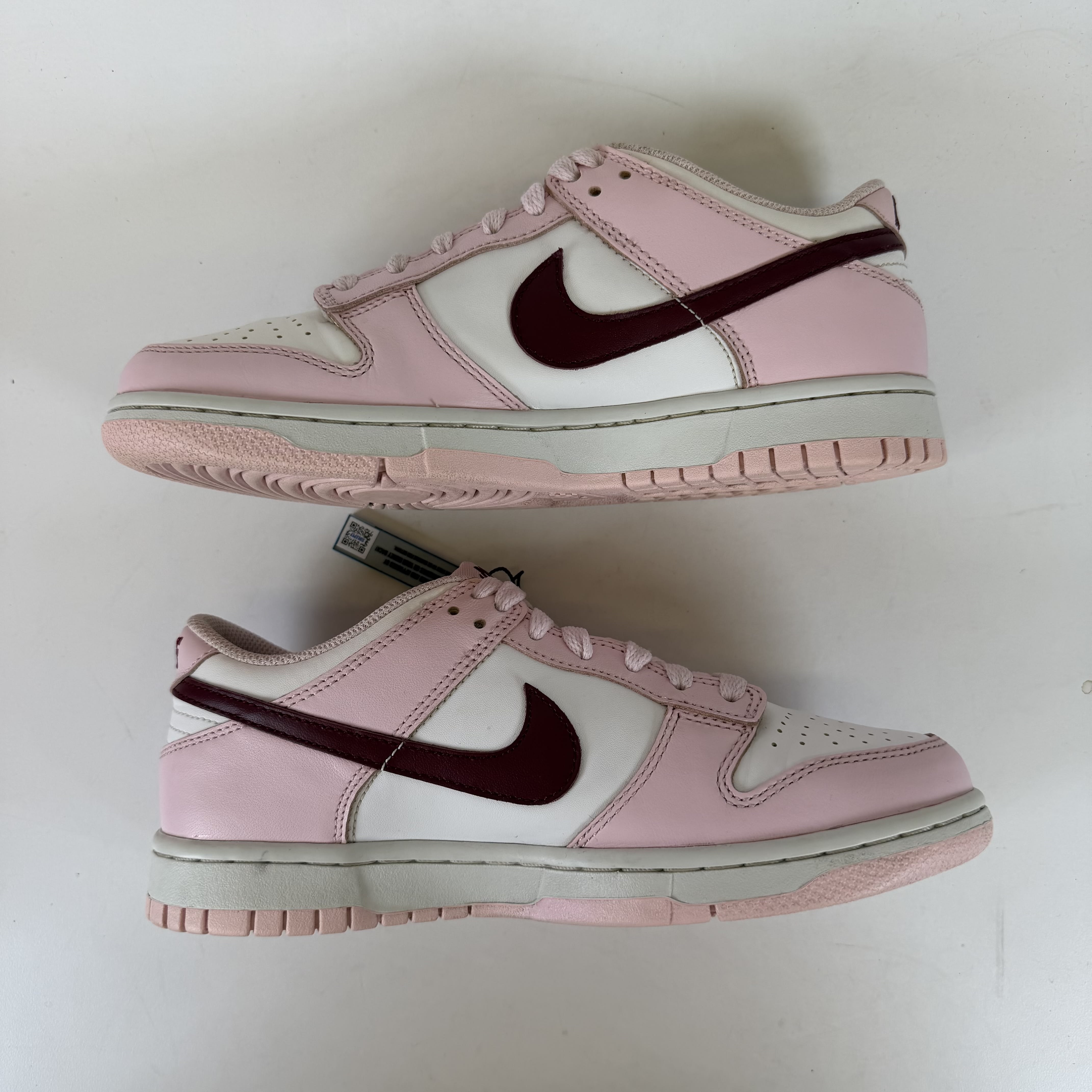 SP6965 Nike Dunk Low Pink Foam Red White (GS)