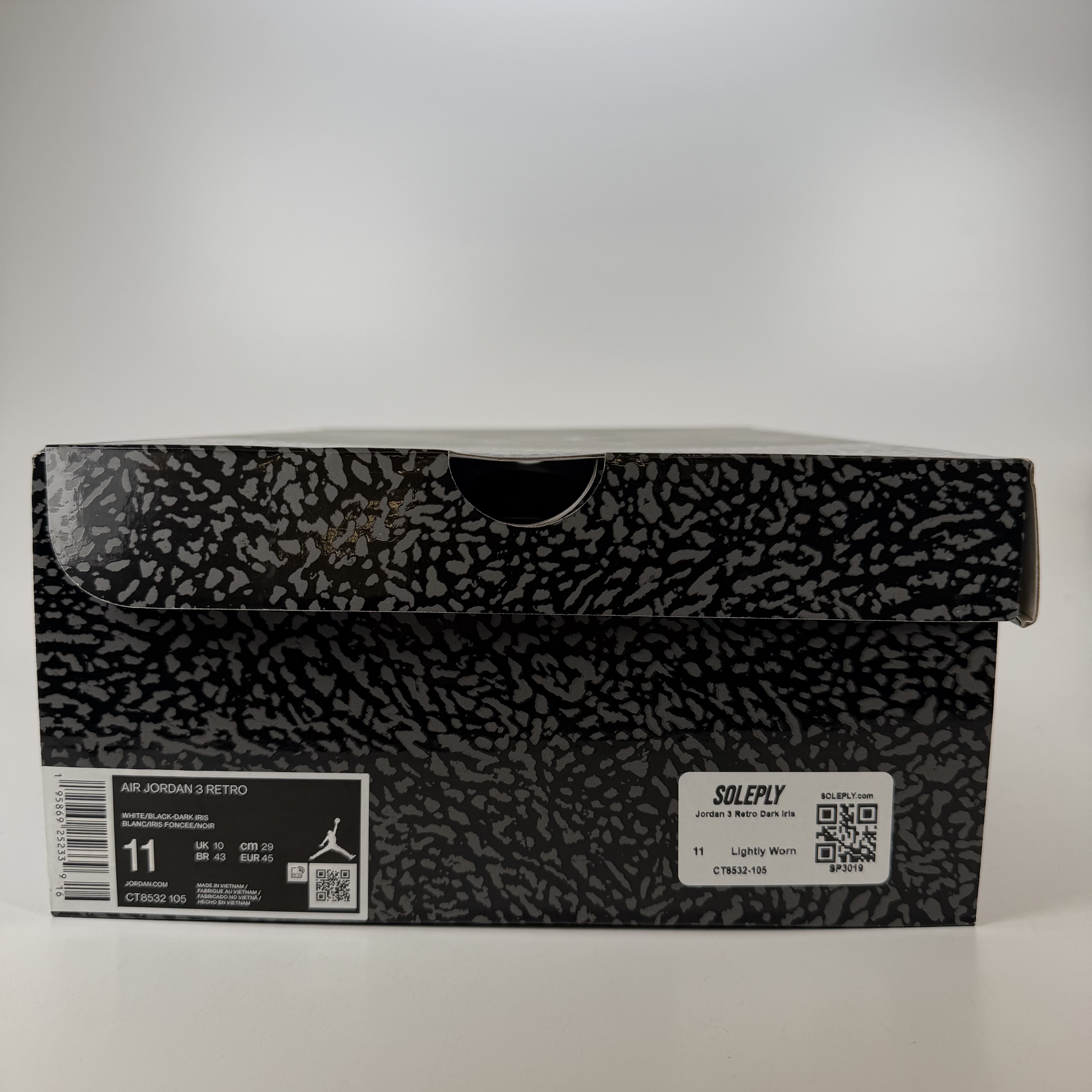 SP3019 Jordan 3 Retro Dark Iris