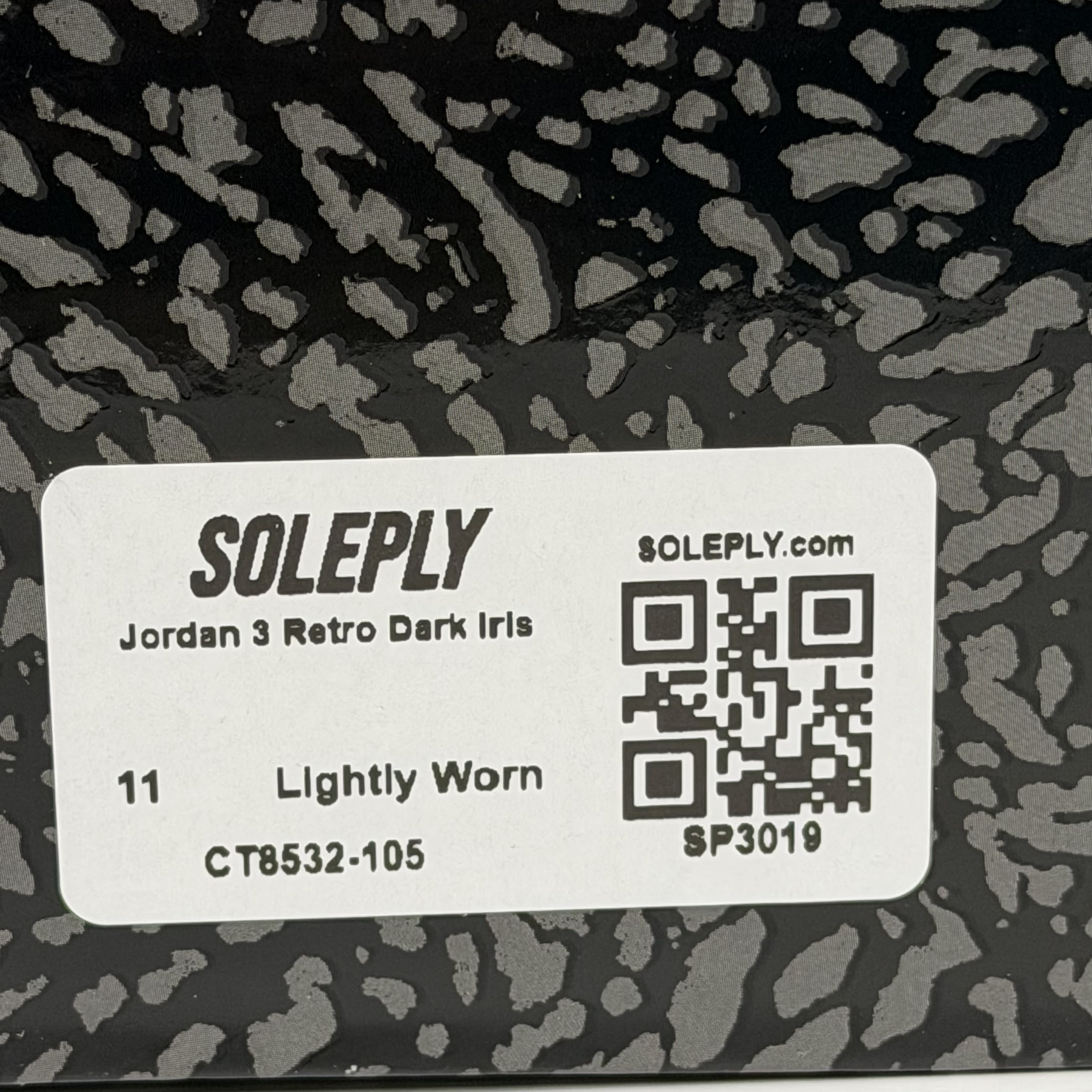SP3019 Jordan 3 Retro Dark Iris