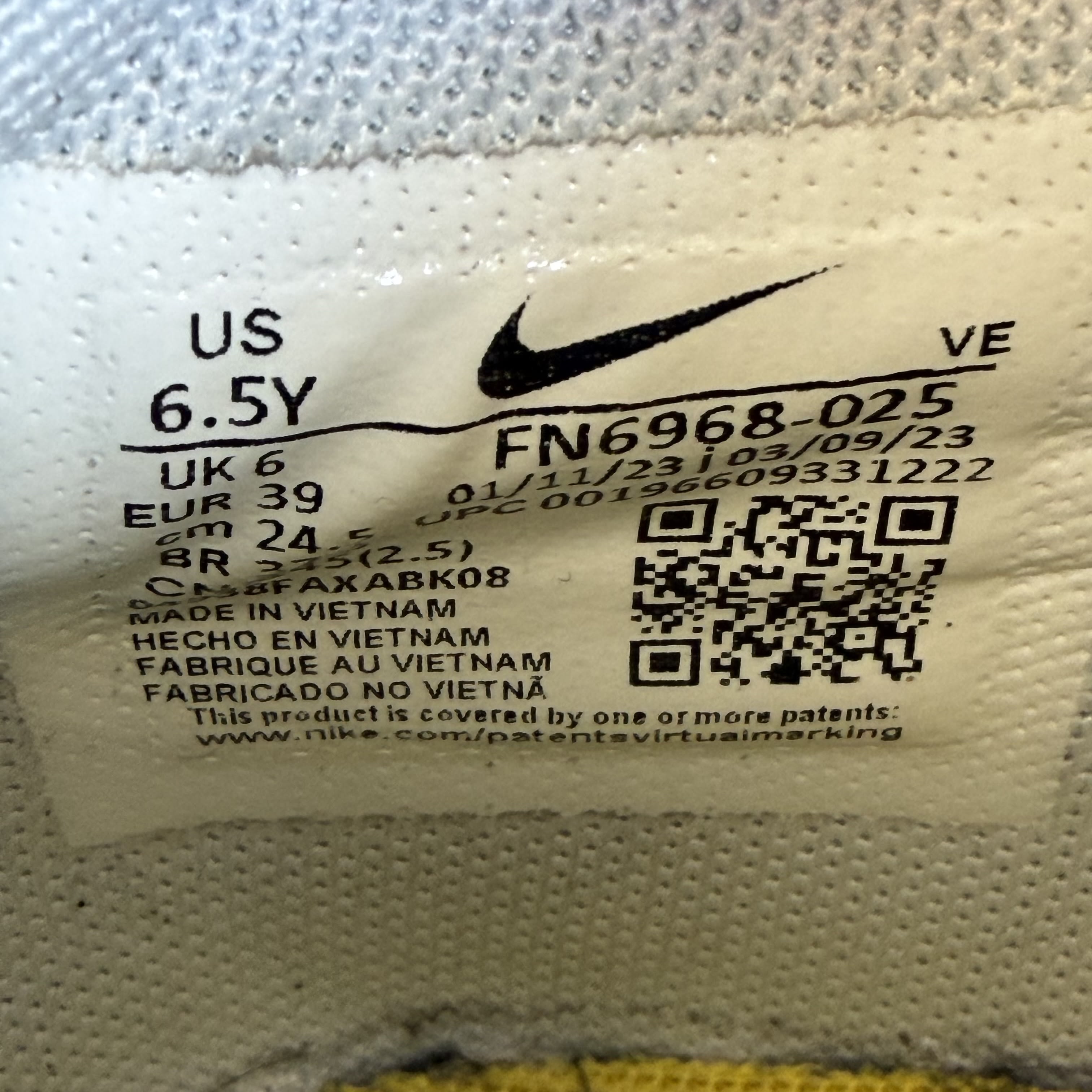 SP6967 Nike Dunk Low UV Reactive Photon Dust Midnight Navy (GS)