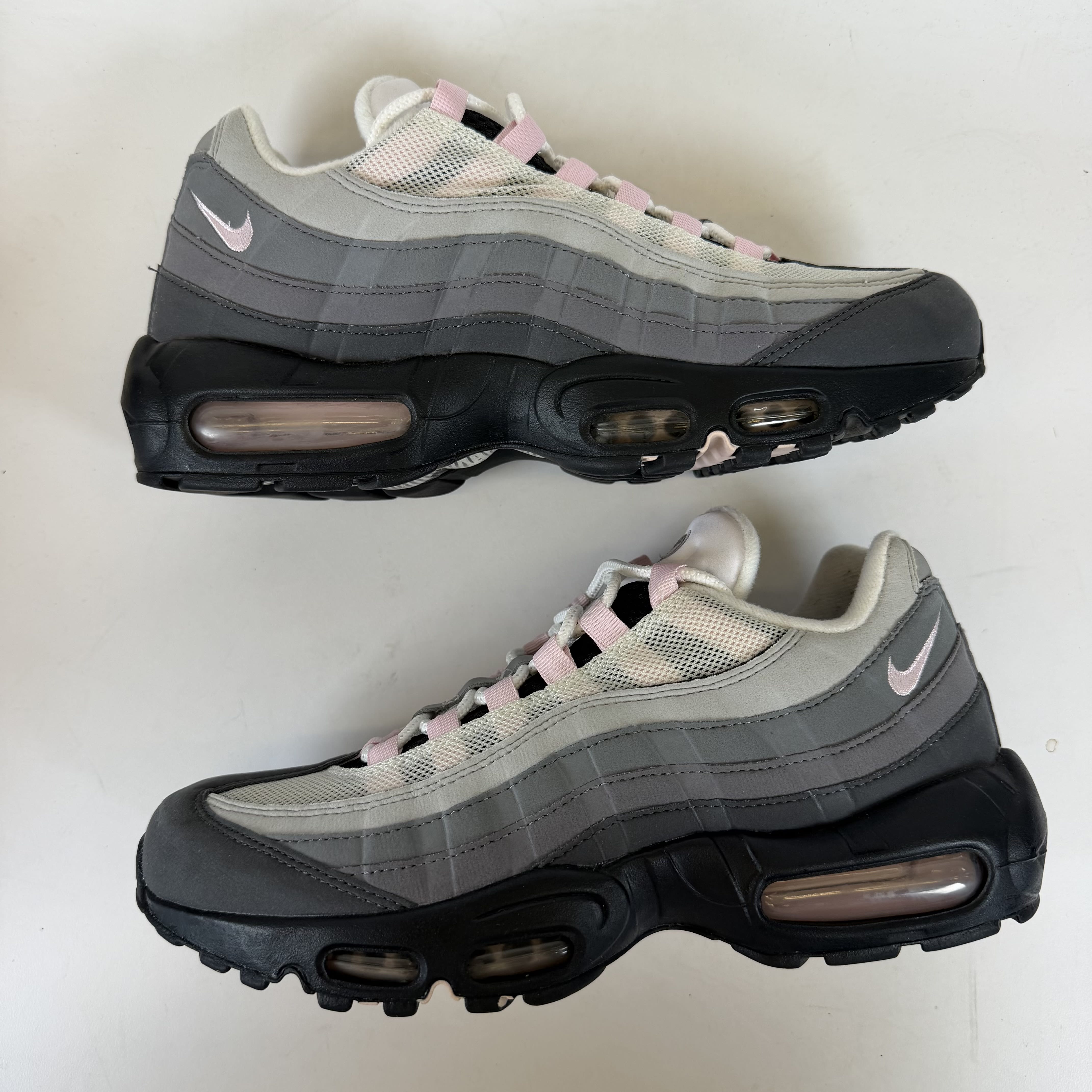 SP7040 Nike Air Max 95 Gunsmoke Pink Foam