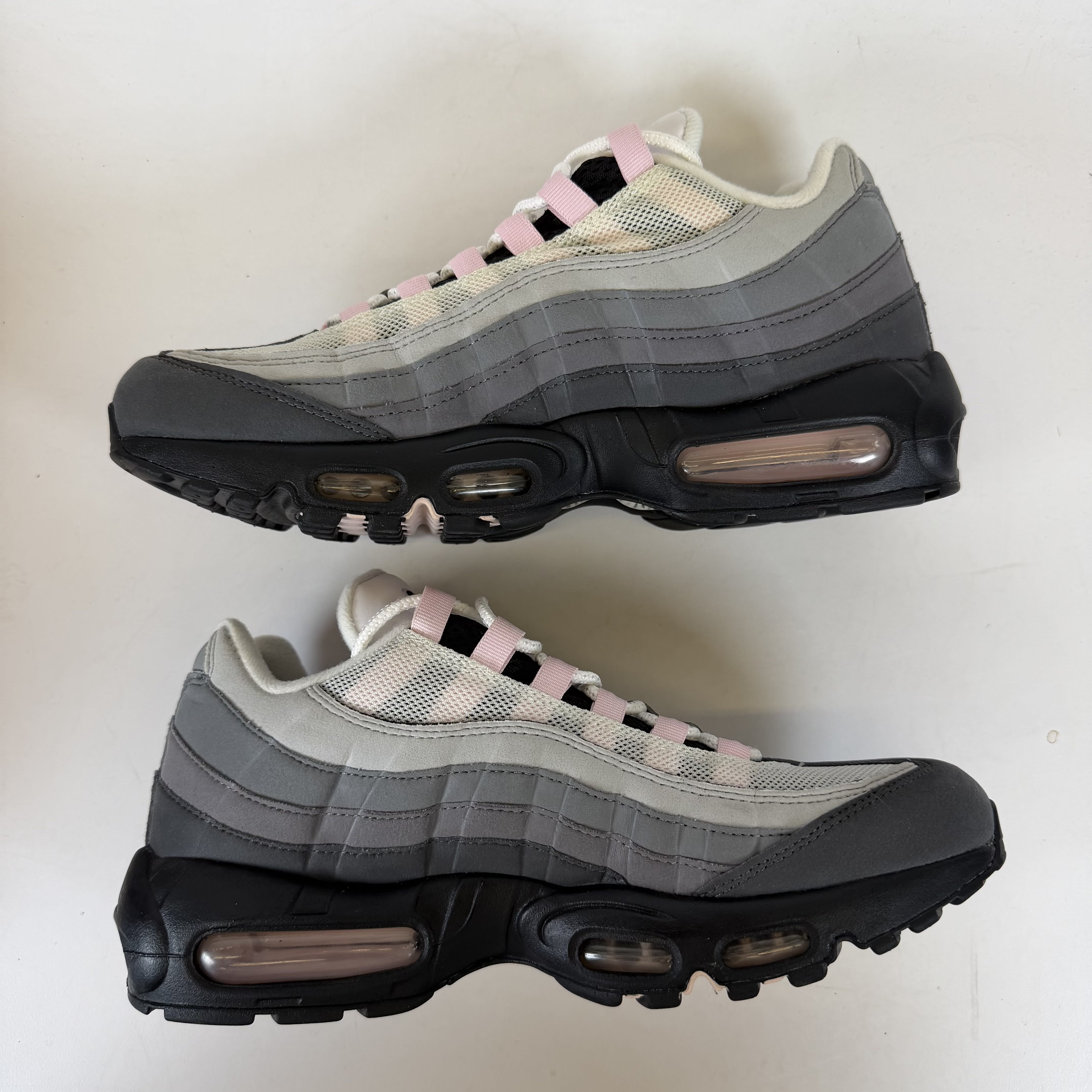 SP7040 Nike Air Max 95 Gunsmoke Pink Foam