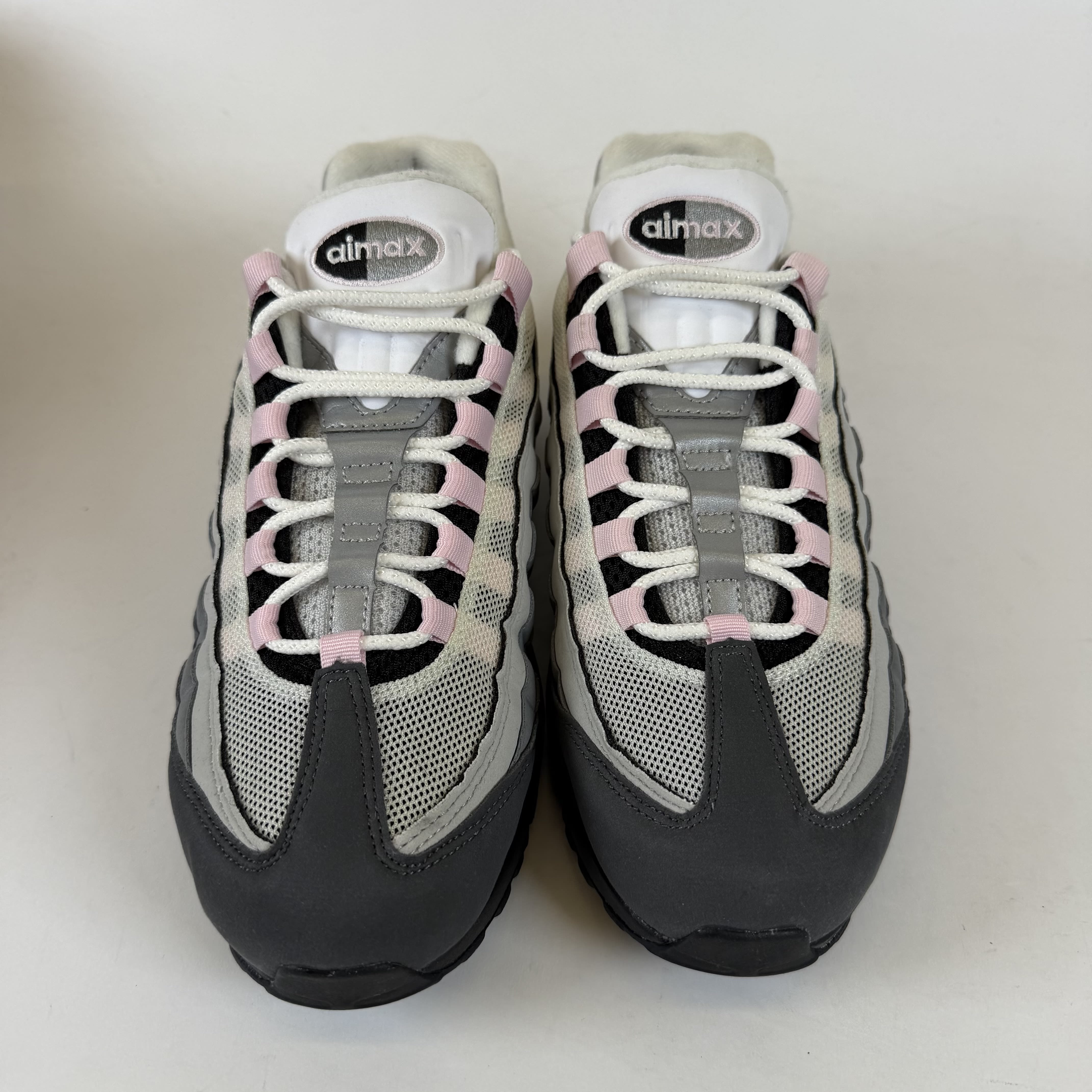 SP7040 Nike Air Max 95 Gunsmoke Pink Foam