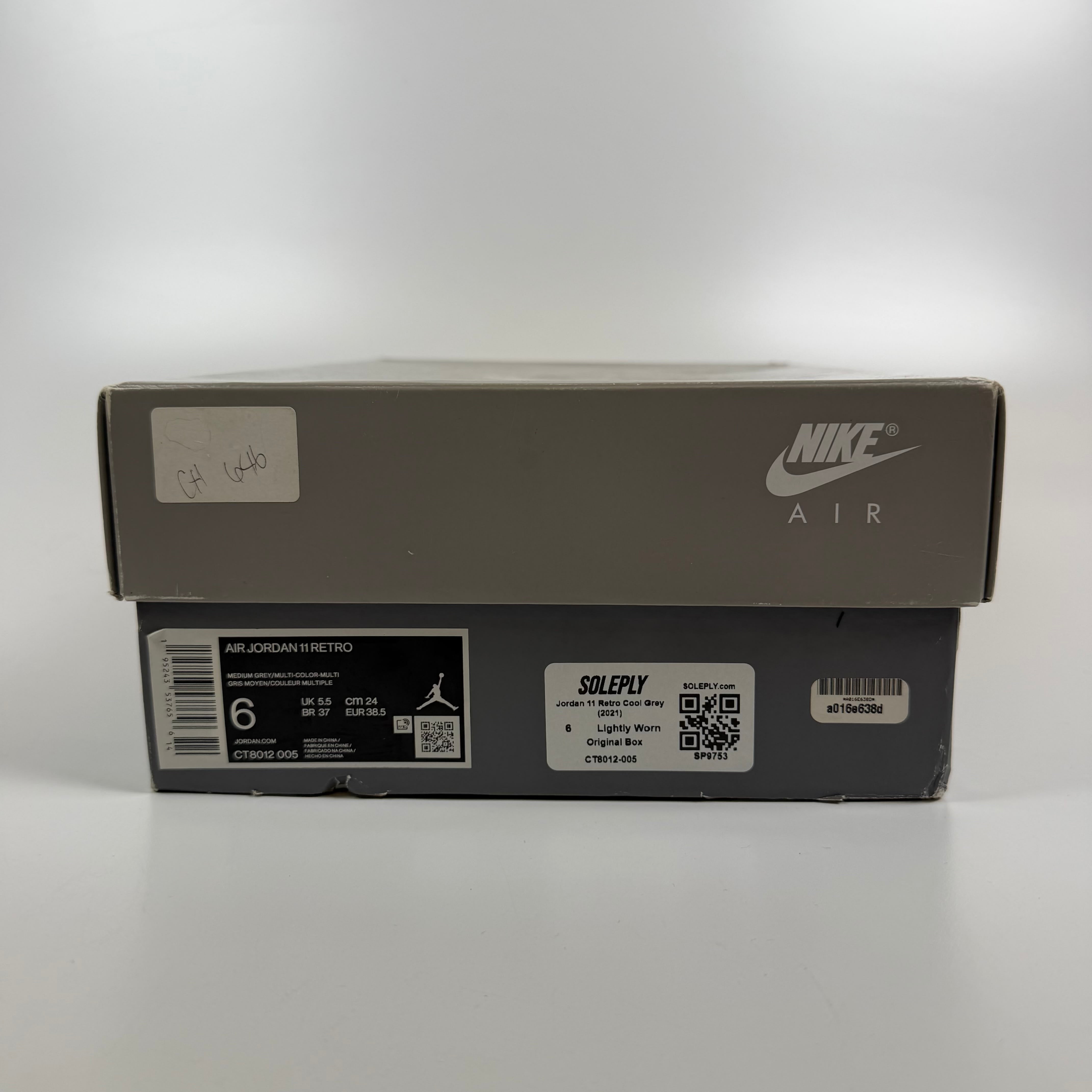 SP9753 Jordan 11 Retro Cool Grey (2021)