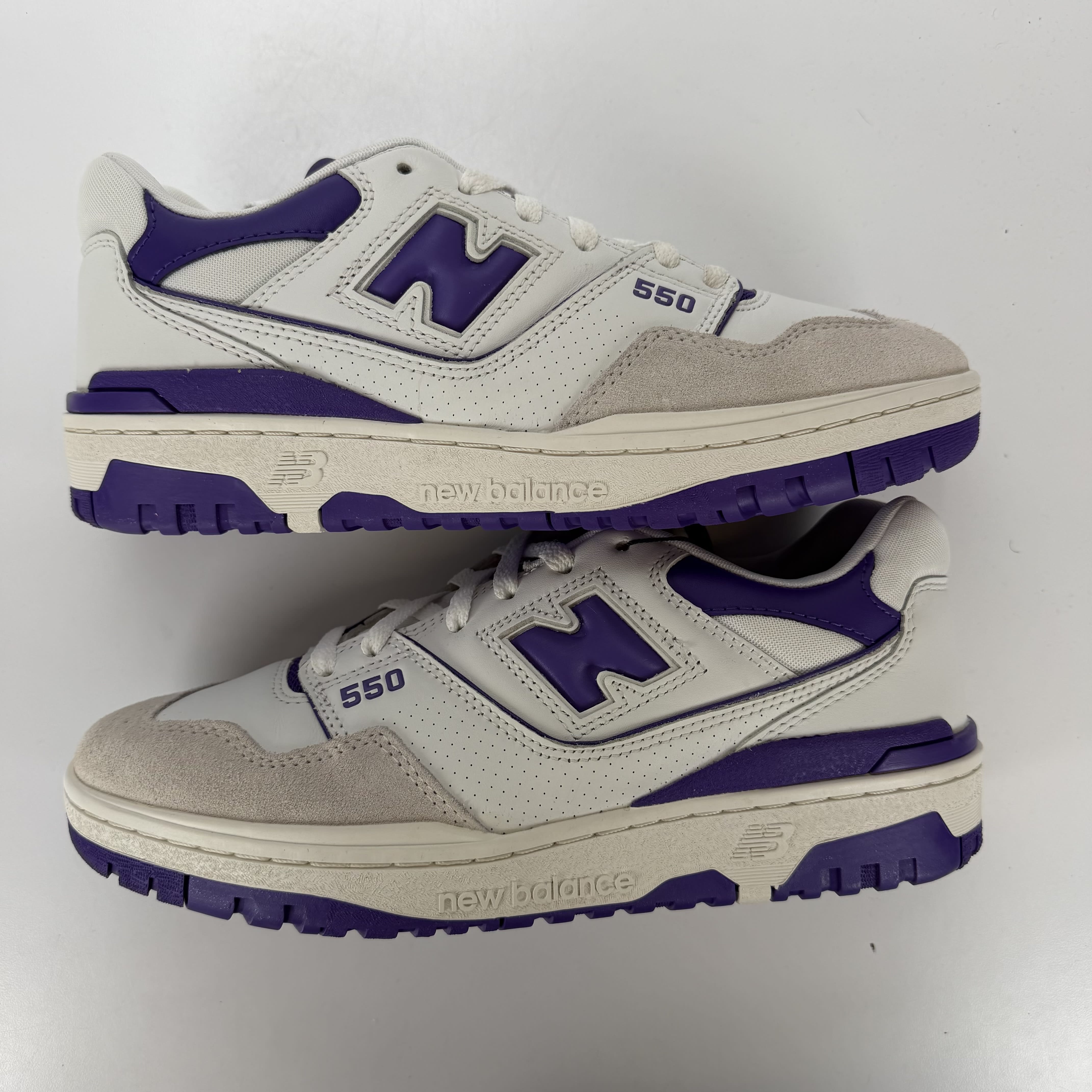 SP2910 New Balance 550 White Purple