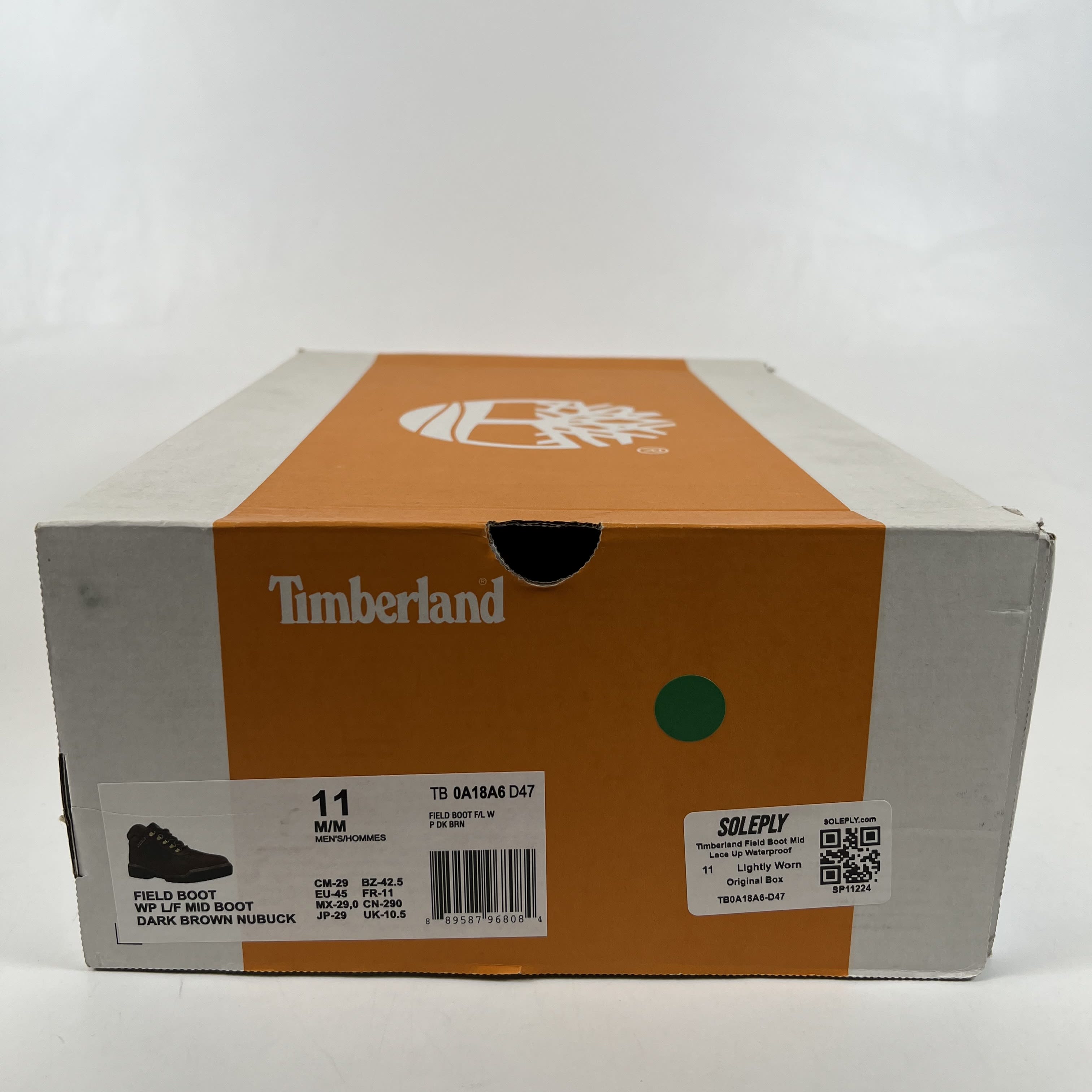 SP11224 Timberland Field Boot Mid Lace Up Waterproof Chocolate