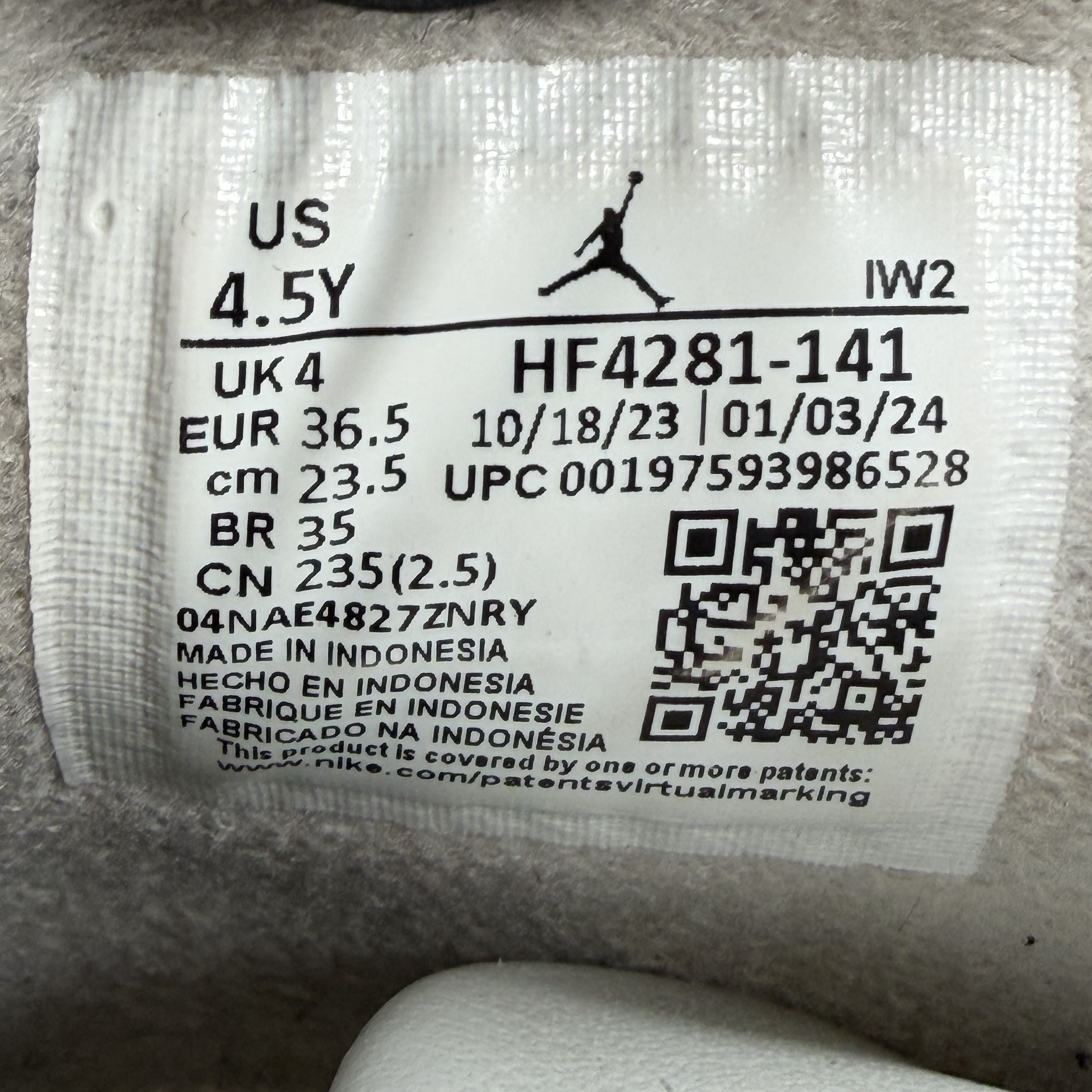 641892 Jordan 4 Retro Military Blue (2024) (GS)