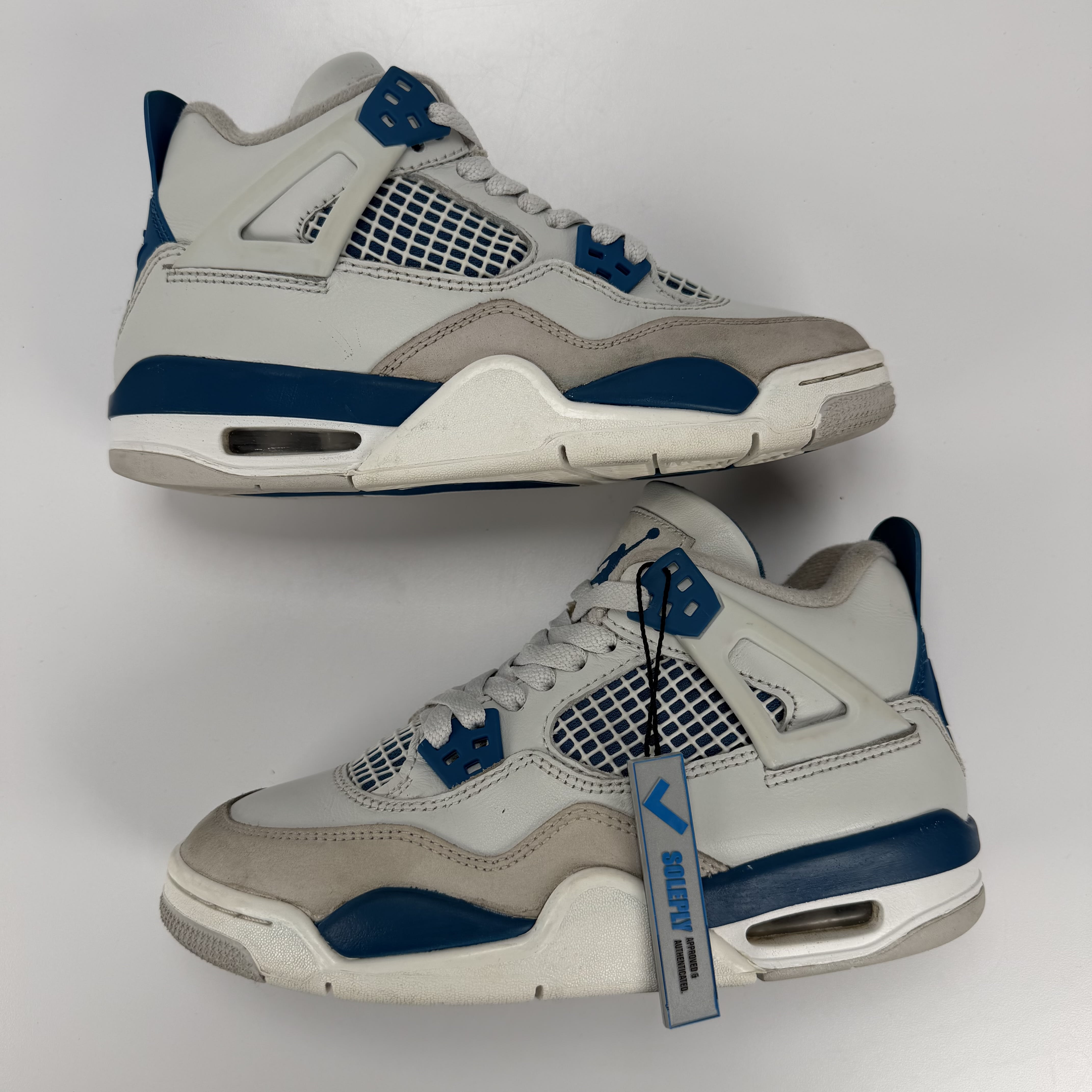 641892 Jordan 4 Retro Military Blue (2024) (GS)