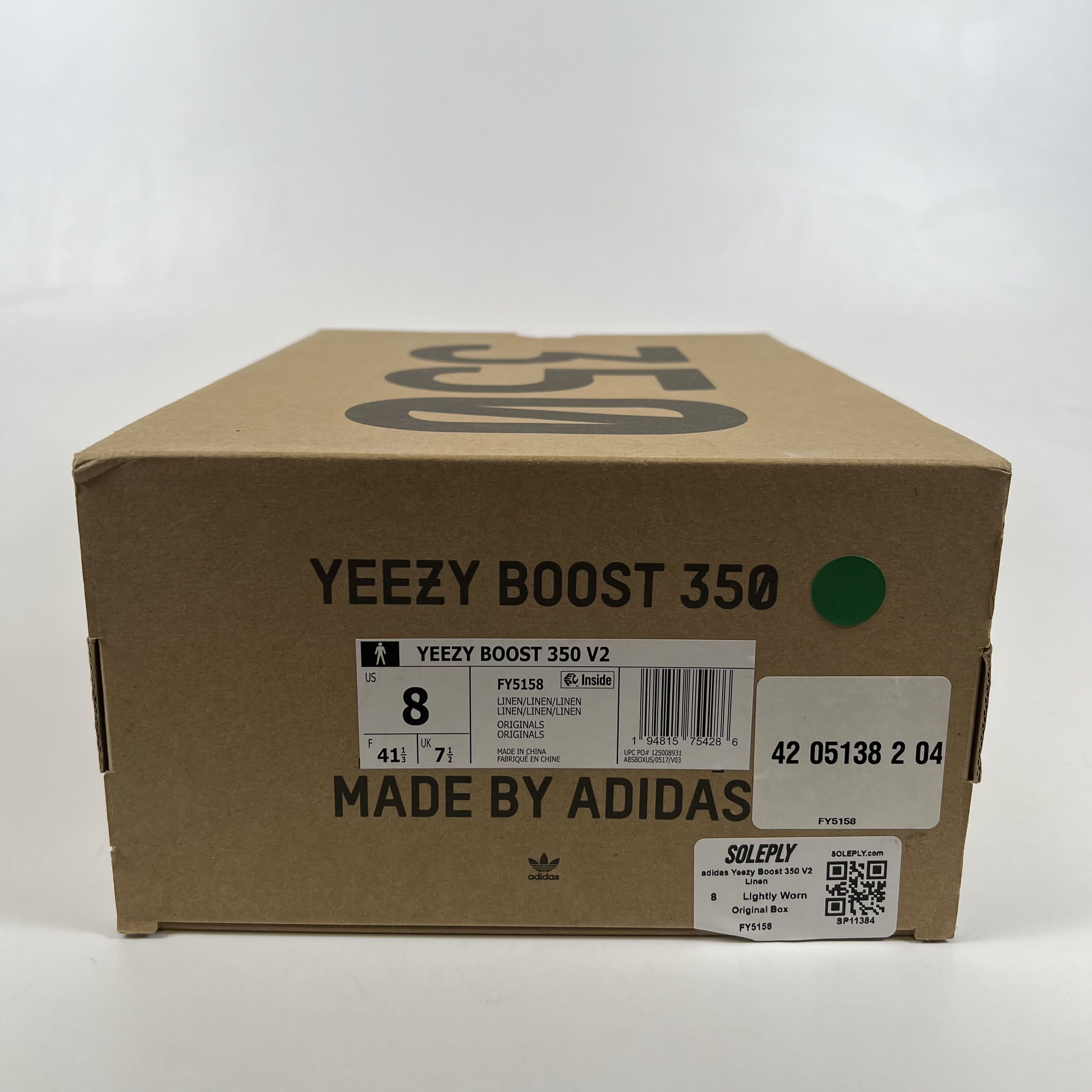 SP11384 adidas Yeezy Boost 350 V2 Linen