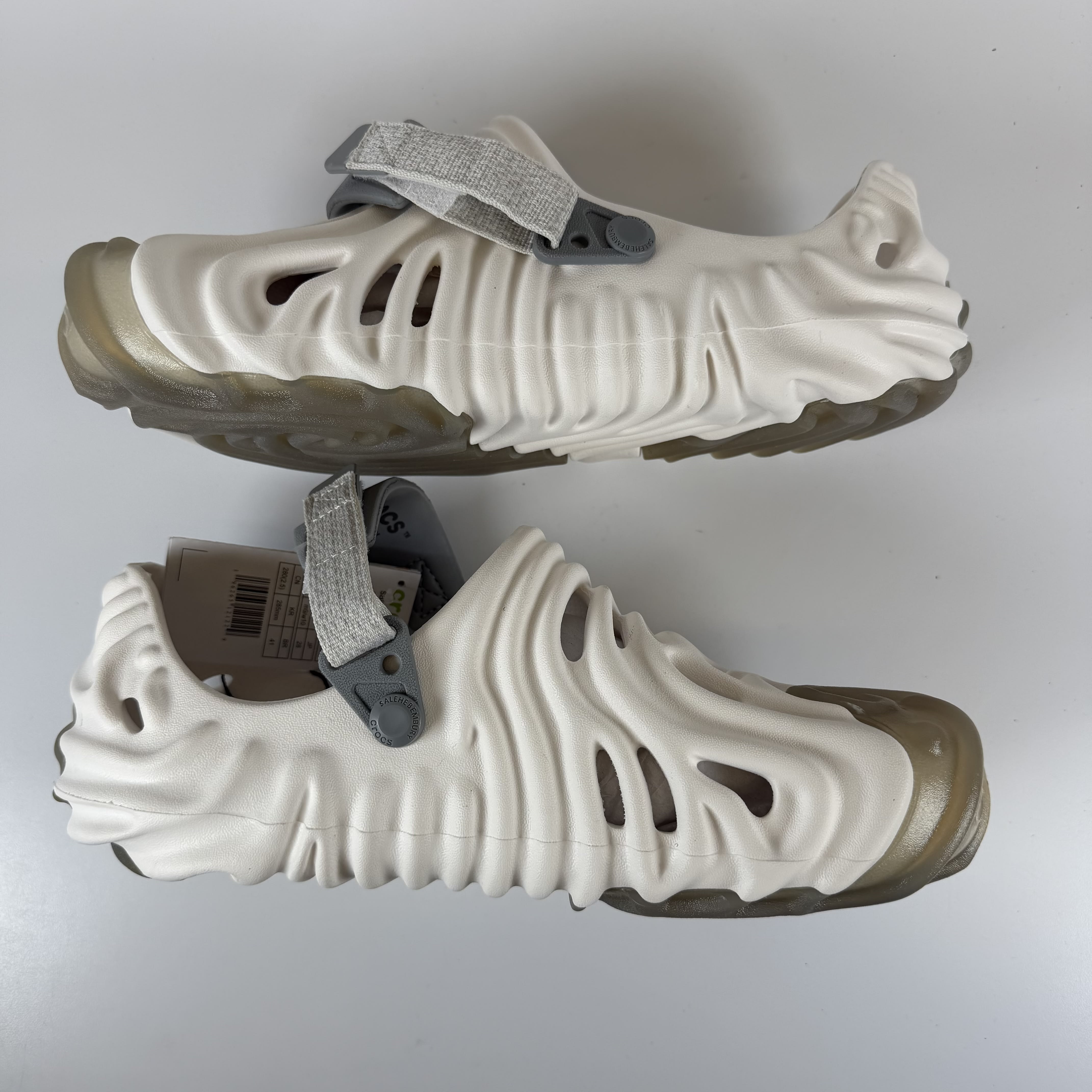 SP6083 Crocs Pollex Clog by Salehe Bembury Spackle Almost White (Friends and Family)