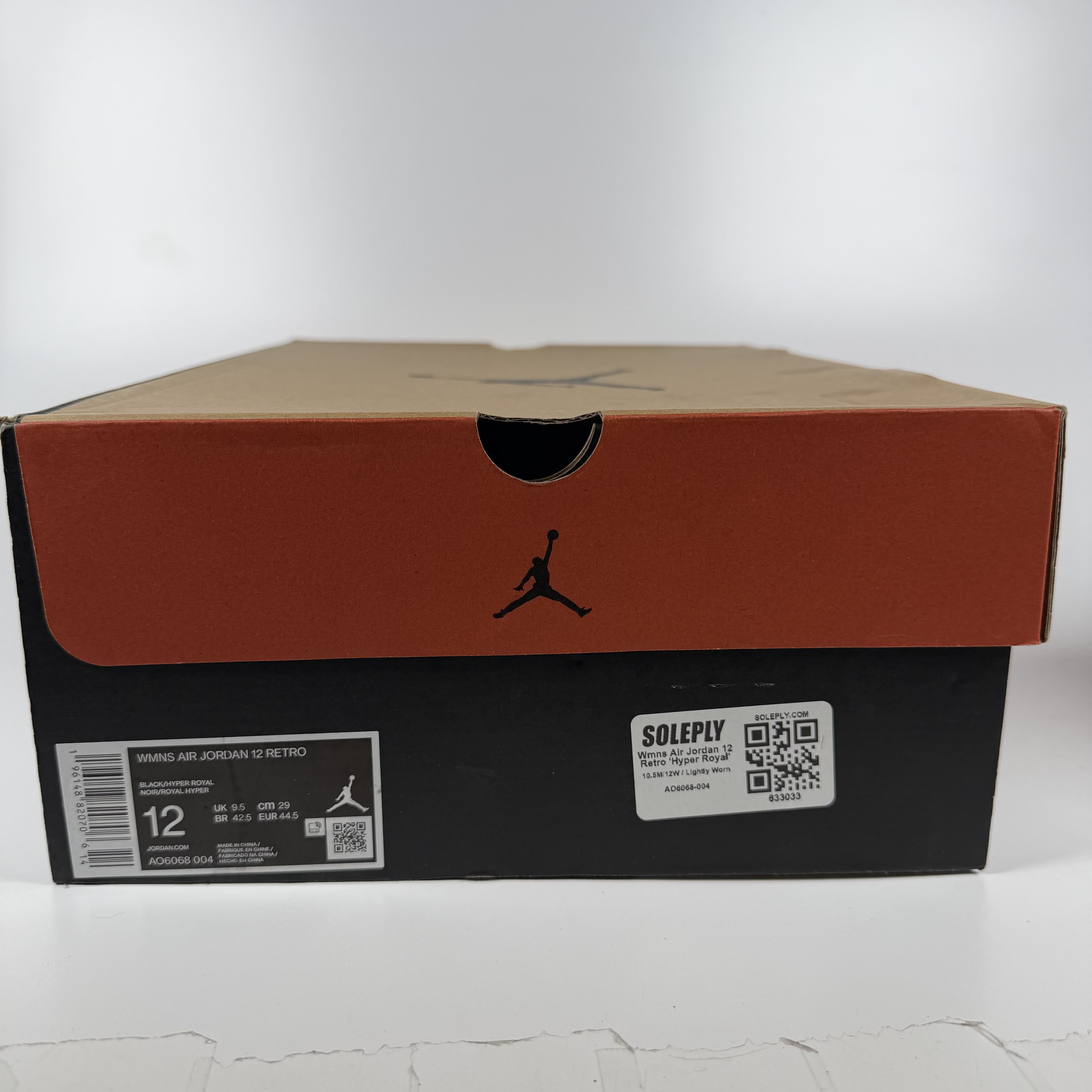 633033 Wmns Air Jordan 12 Retro 'Hyper Royal'