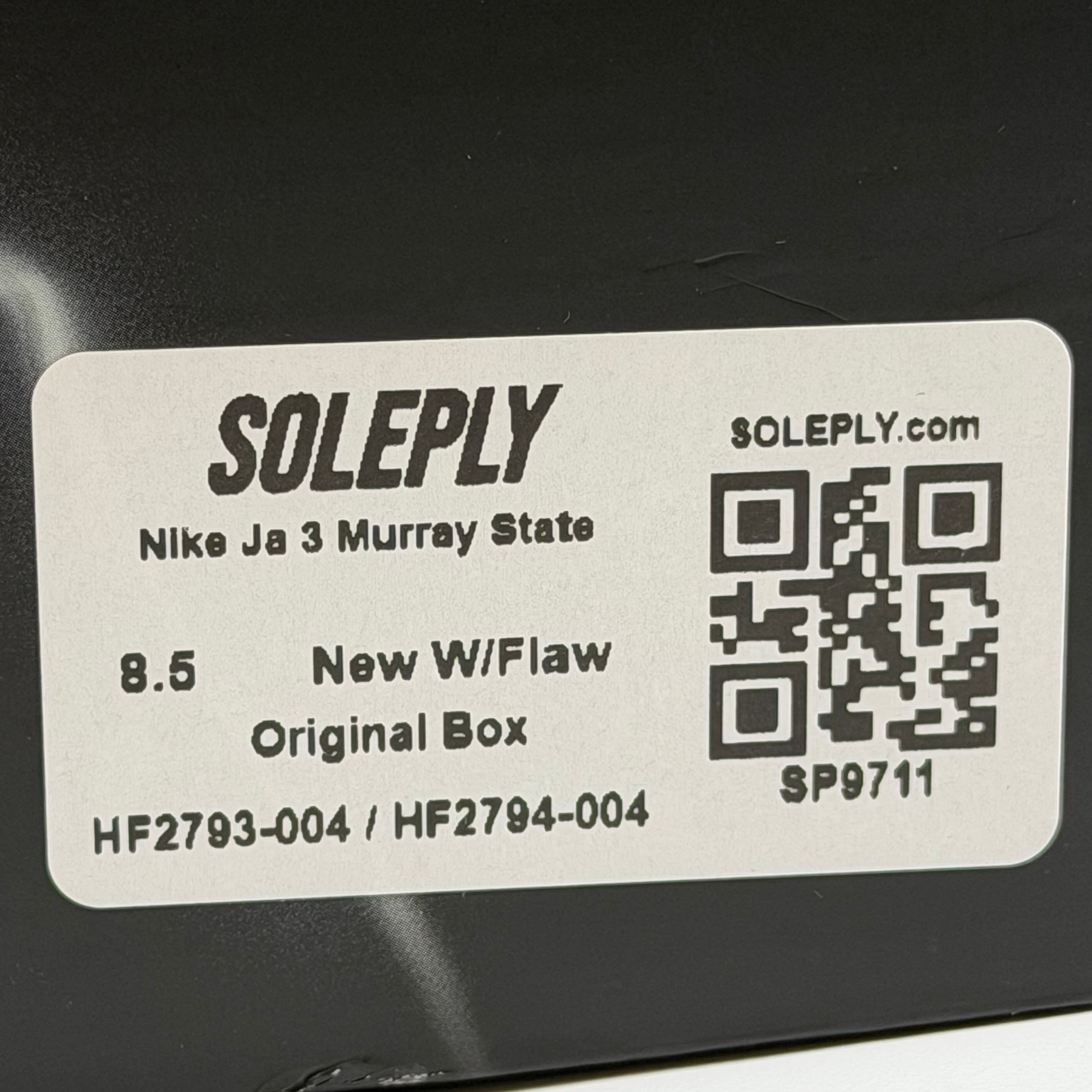 SP9711 Nike Ja 3 Murray State