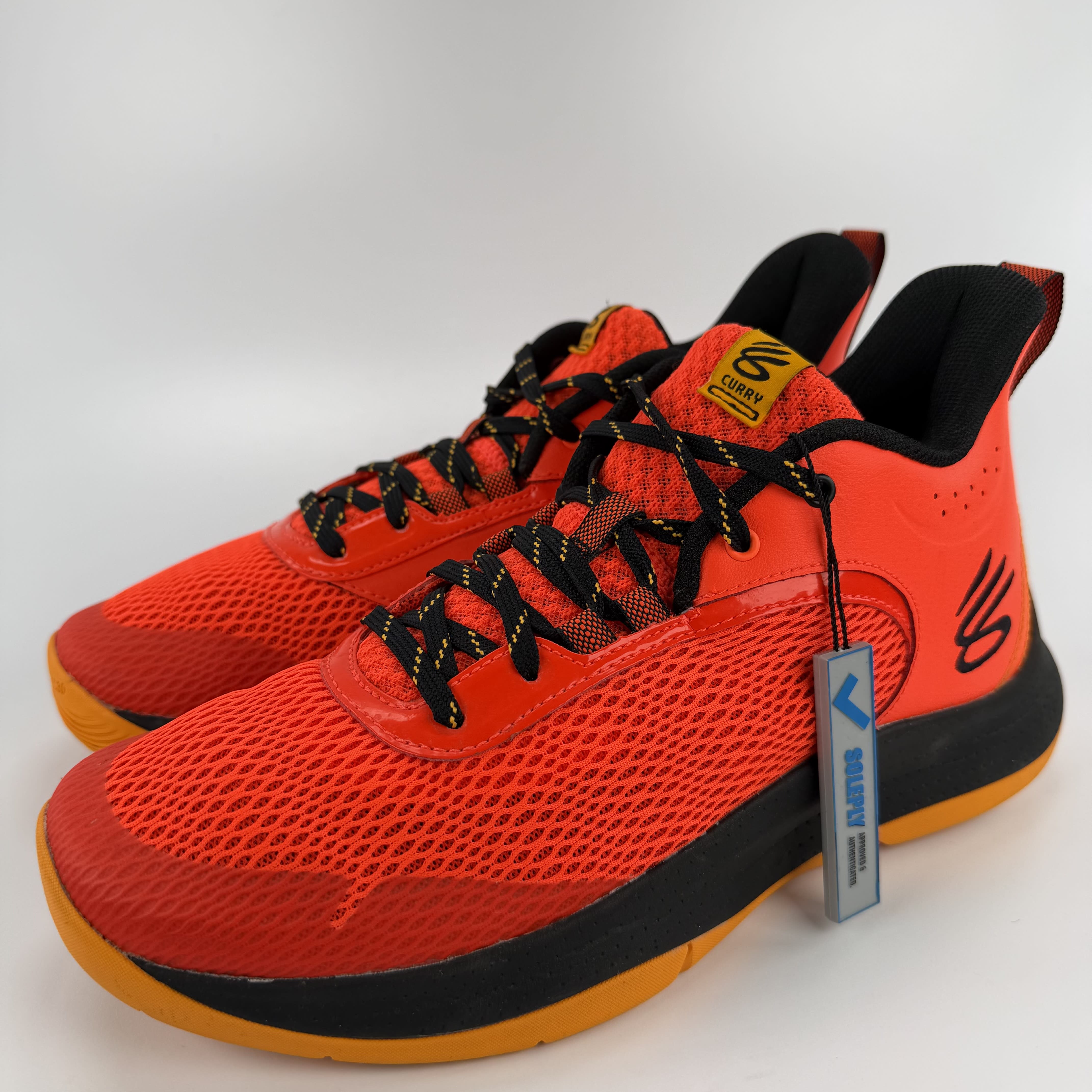 758180 Under Armour Curry 3Z6 Bolt Red Black