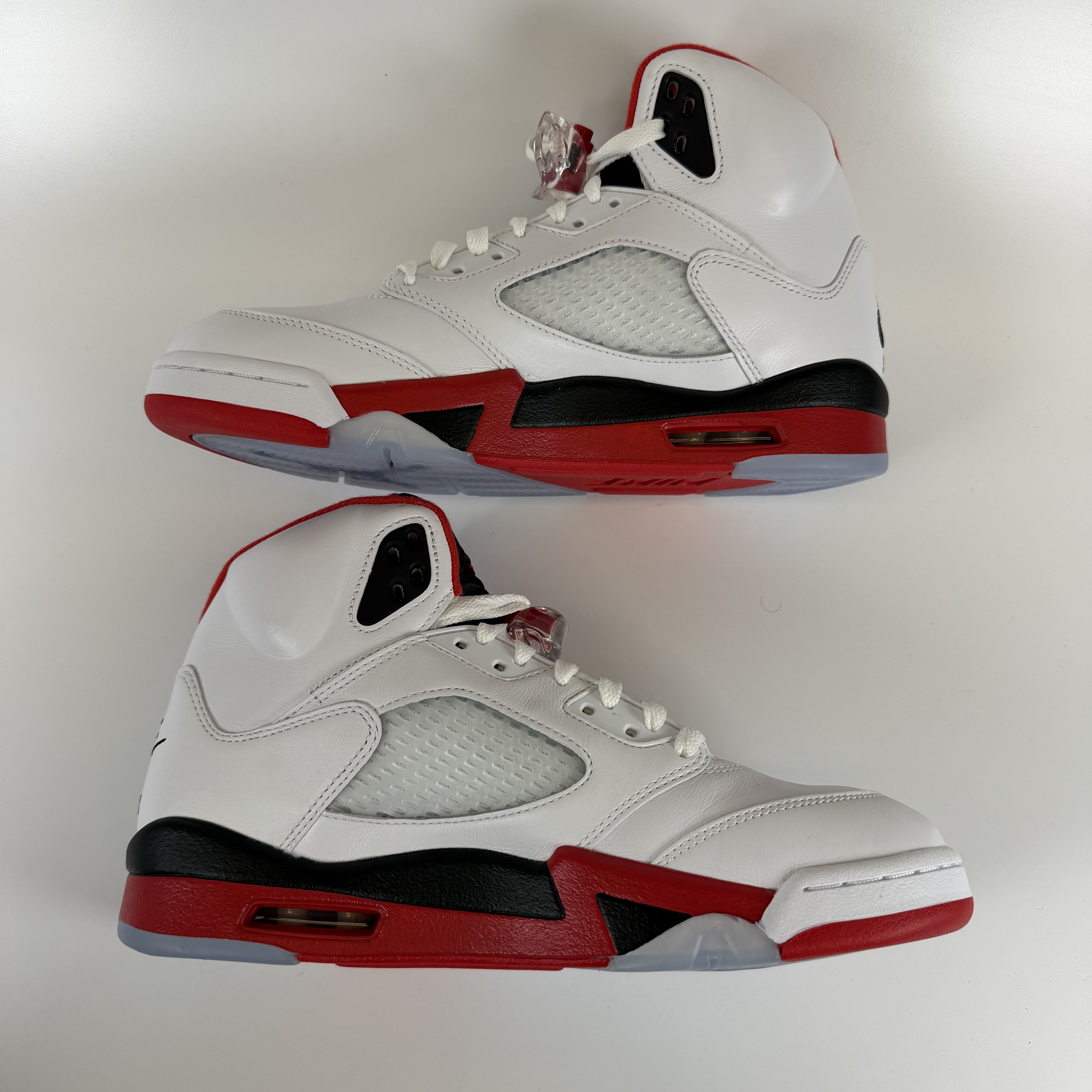 SP6447 Jordan 5 Retro Fire Red Black Tongue (2025)