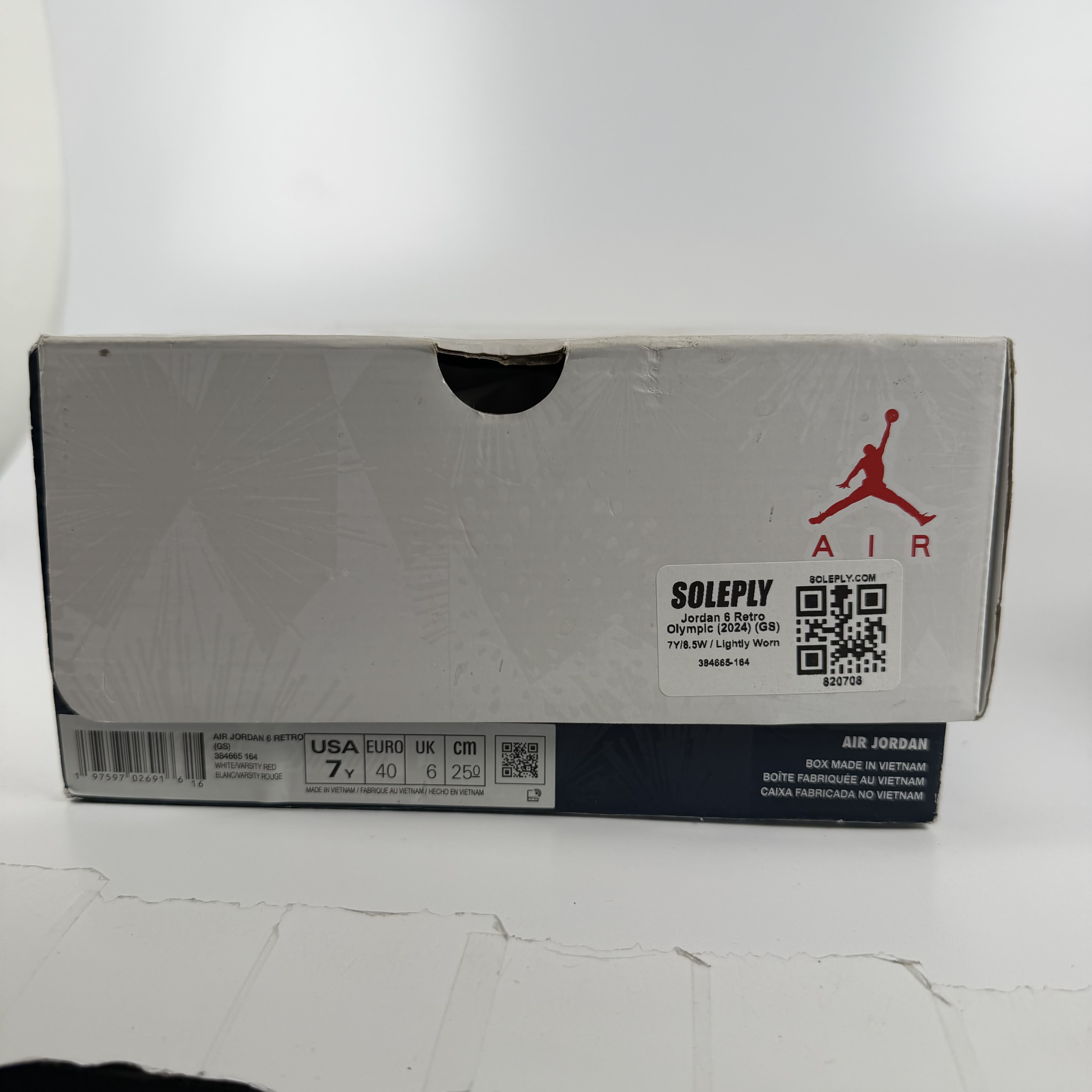 820708 Jordan 6 Retro Olympic (2024) (GS)