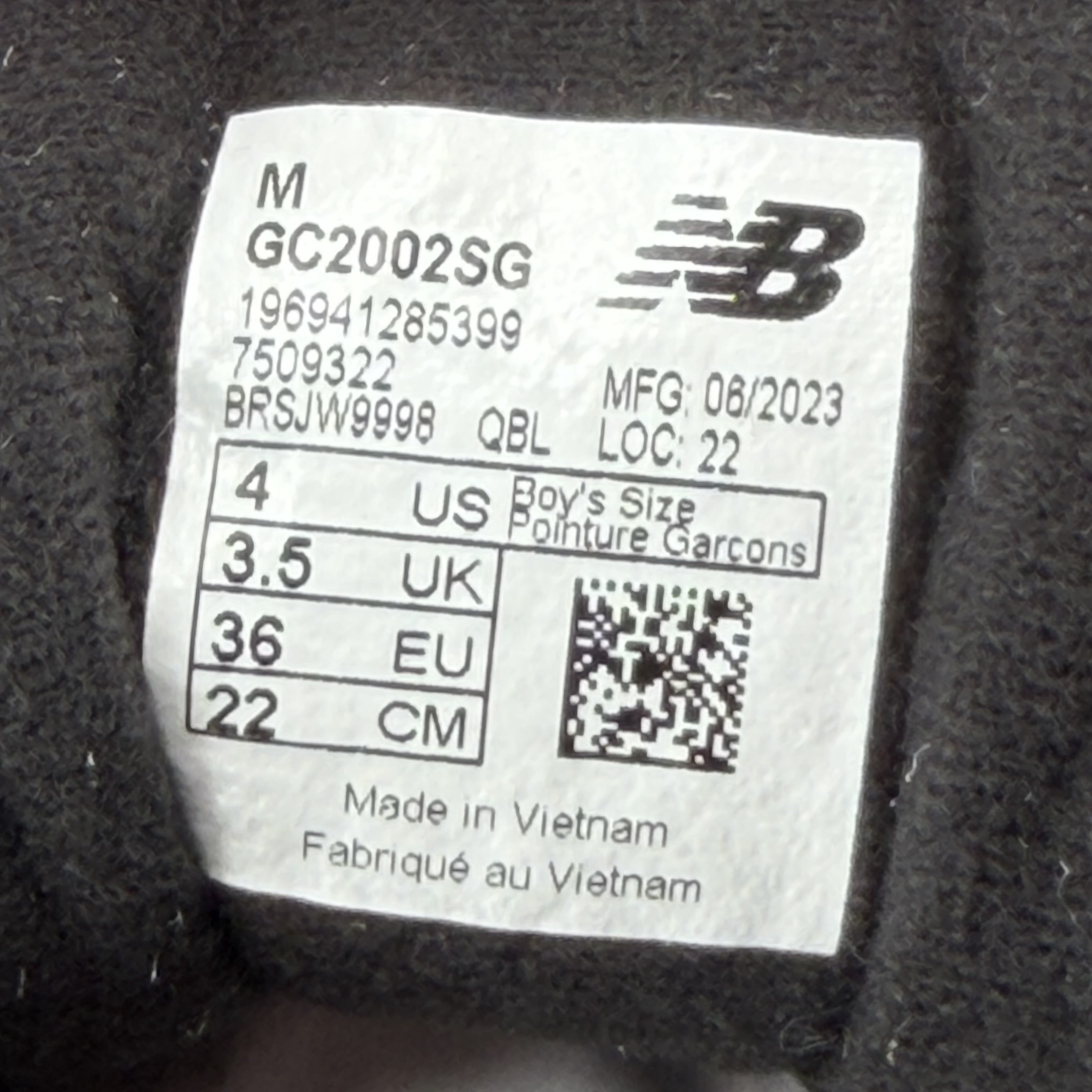 271065 New Balance 2002R "Steel Grey/Black" GS