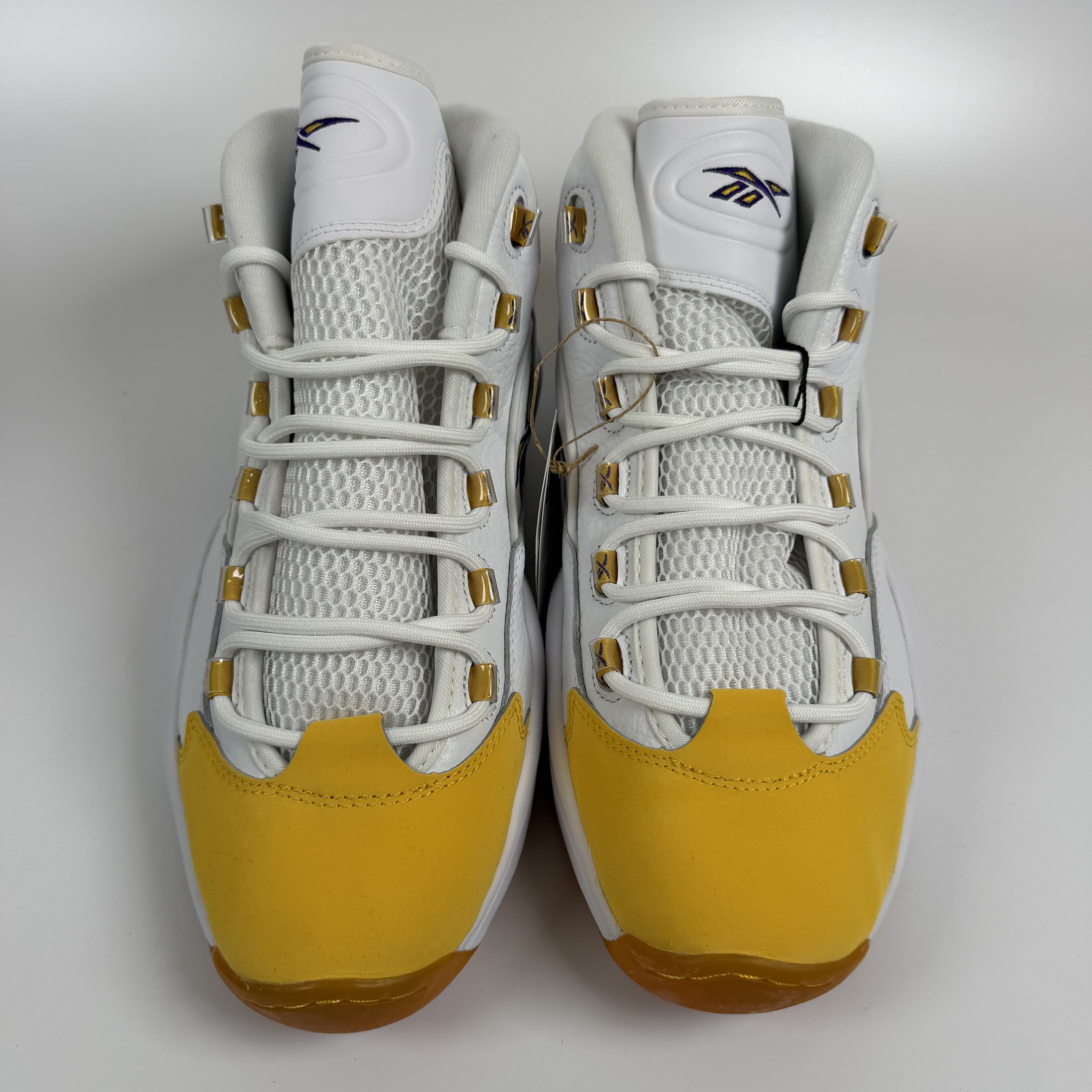 SP7916 Reebok Question Mid Yellow Toe