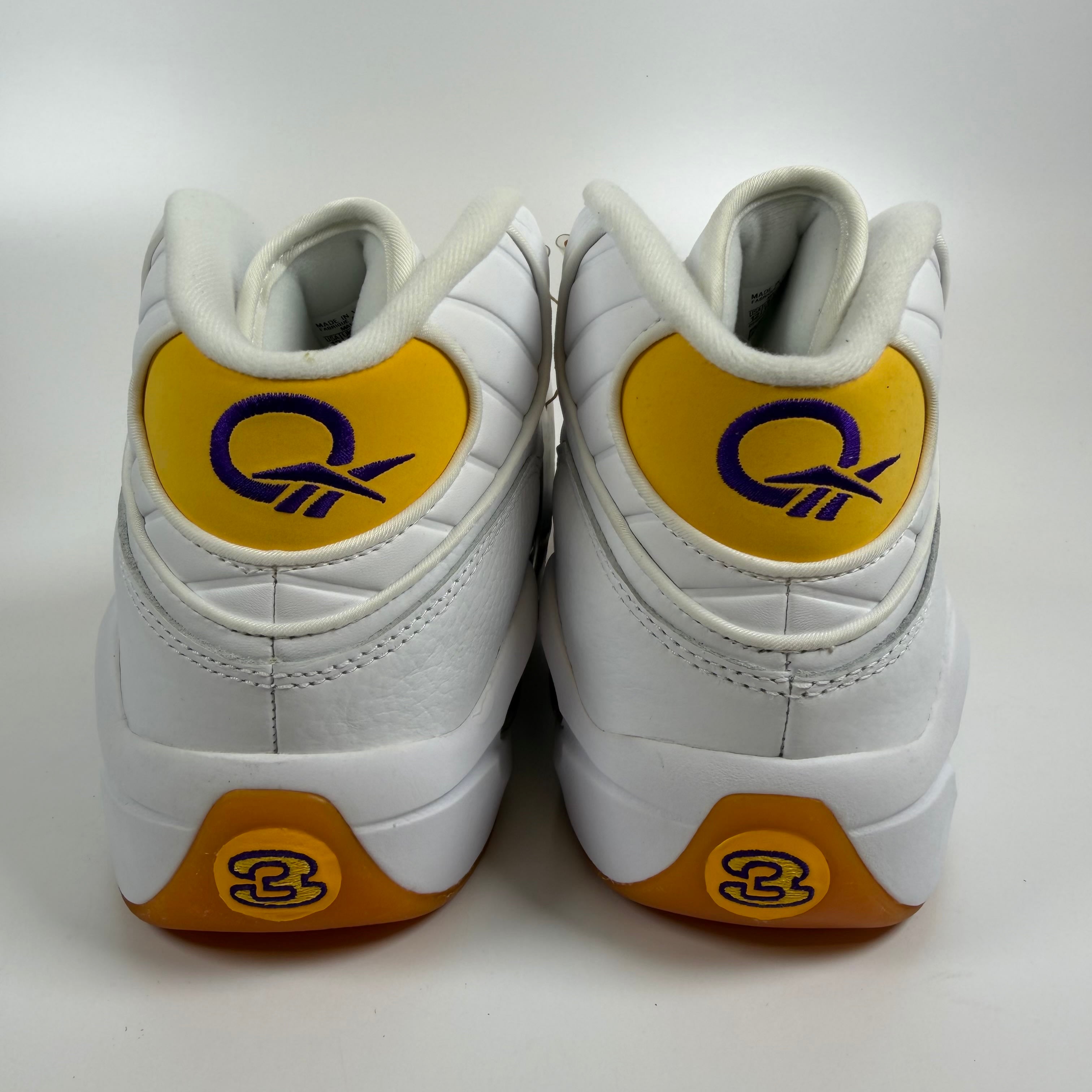 SP7916 Reebok Question Mid Yellow Toe
