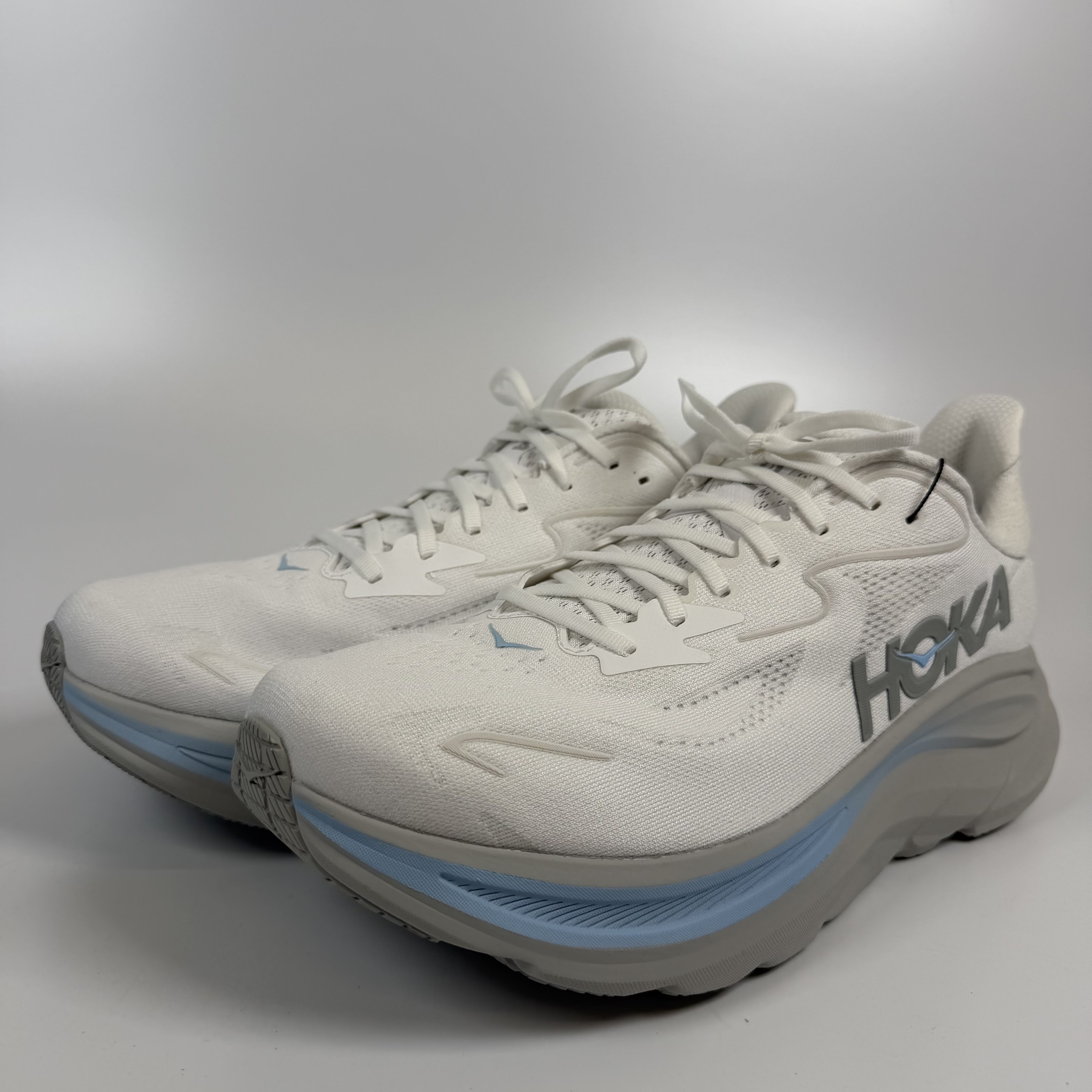 SP9738 Hoka One One Clifton 10 White Glacier Blue