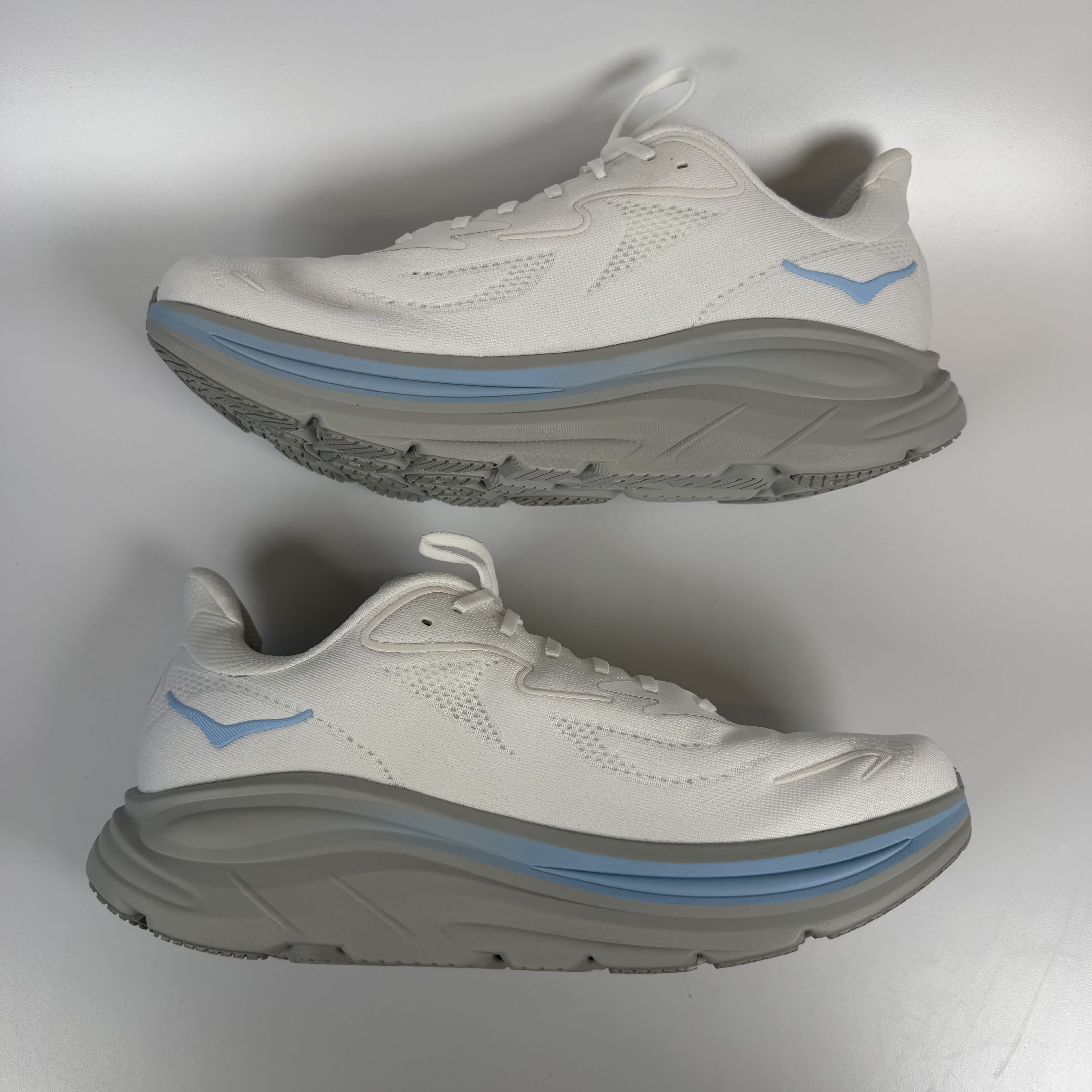 SP9738 Hoka One One Clifton 10 White Glacier Blue