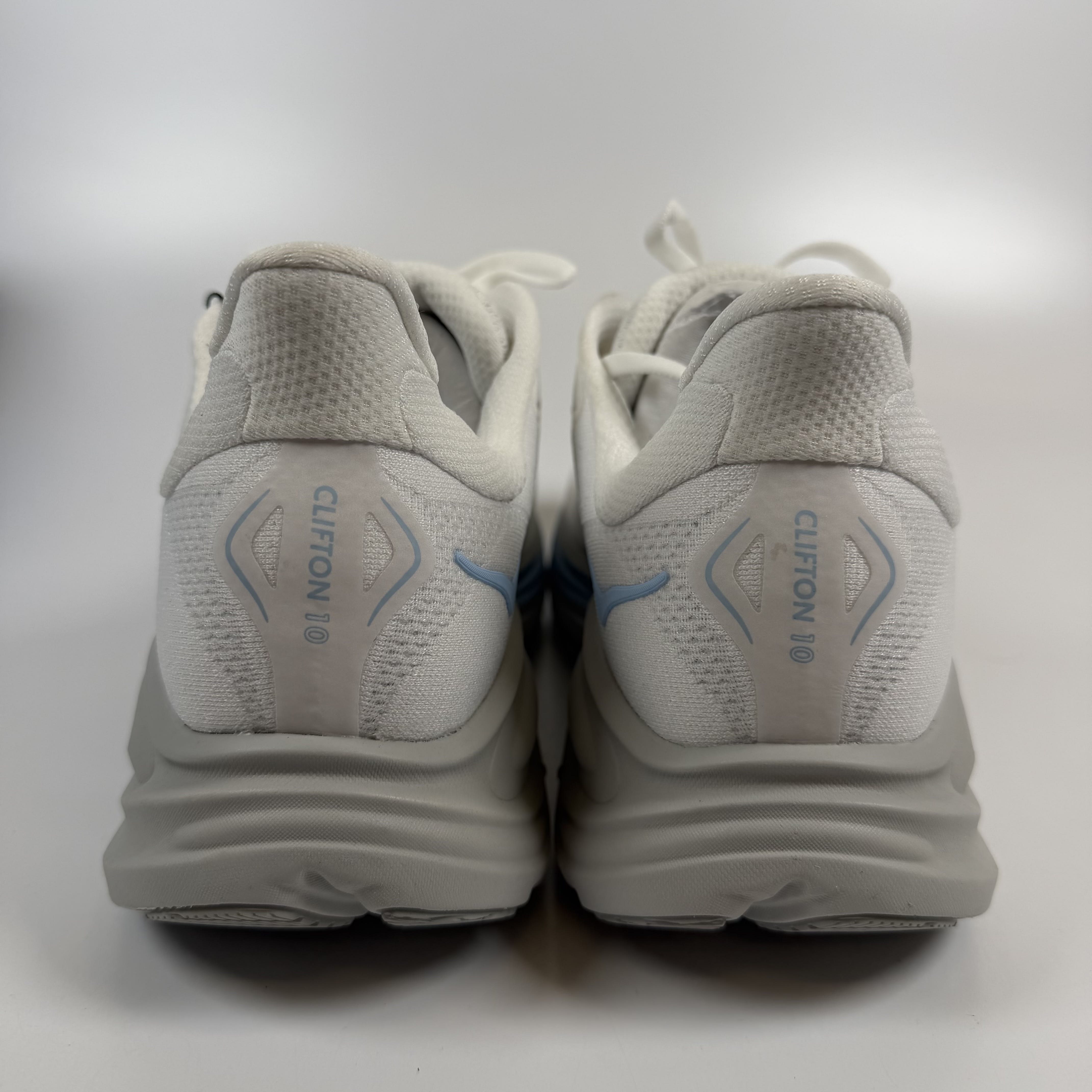 SP9738 Hoka One One Clifton 10 White Glacier Blue