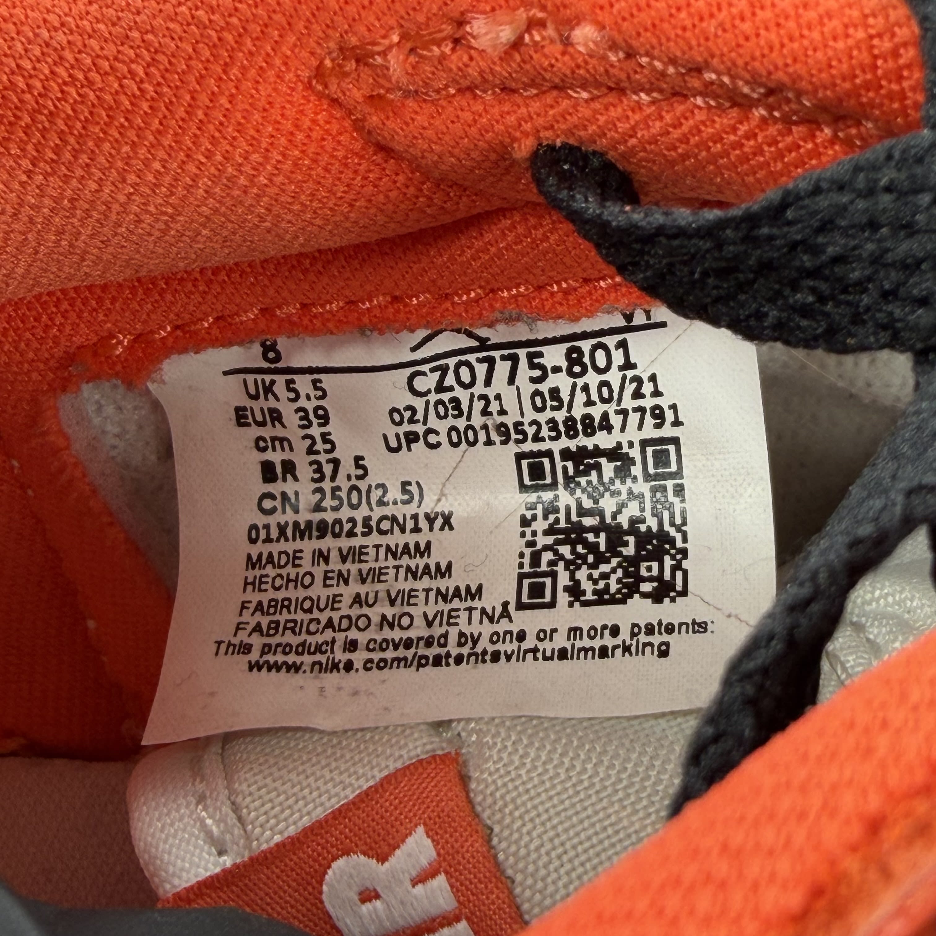 577271 Jordan 1 Low OG Starfish (Women's)