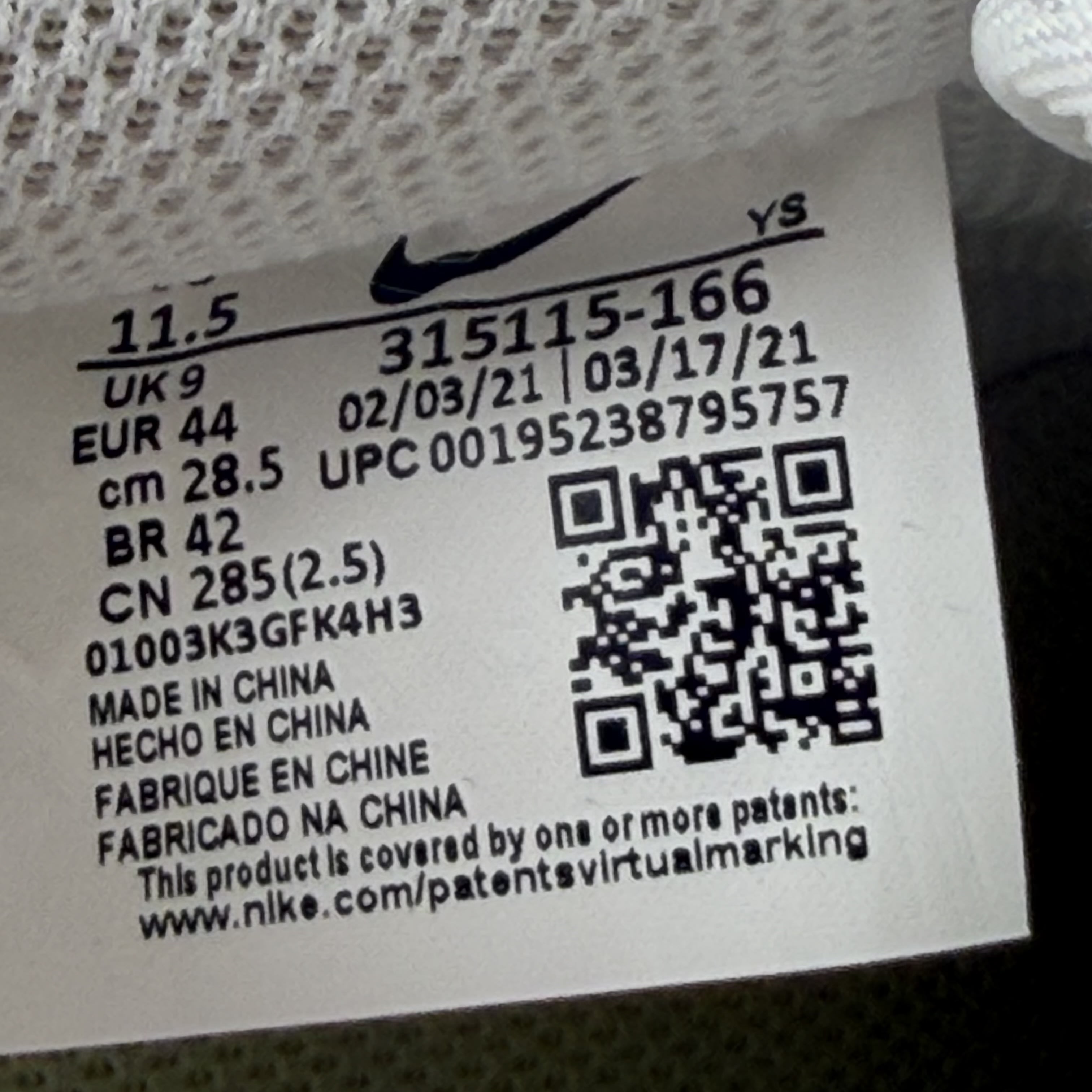 437140 Nike Air Force 1 Low '07 White Lime (Women's)