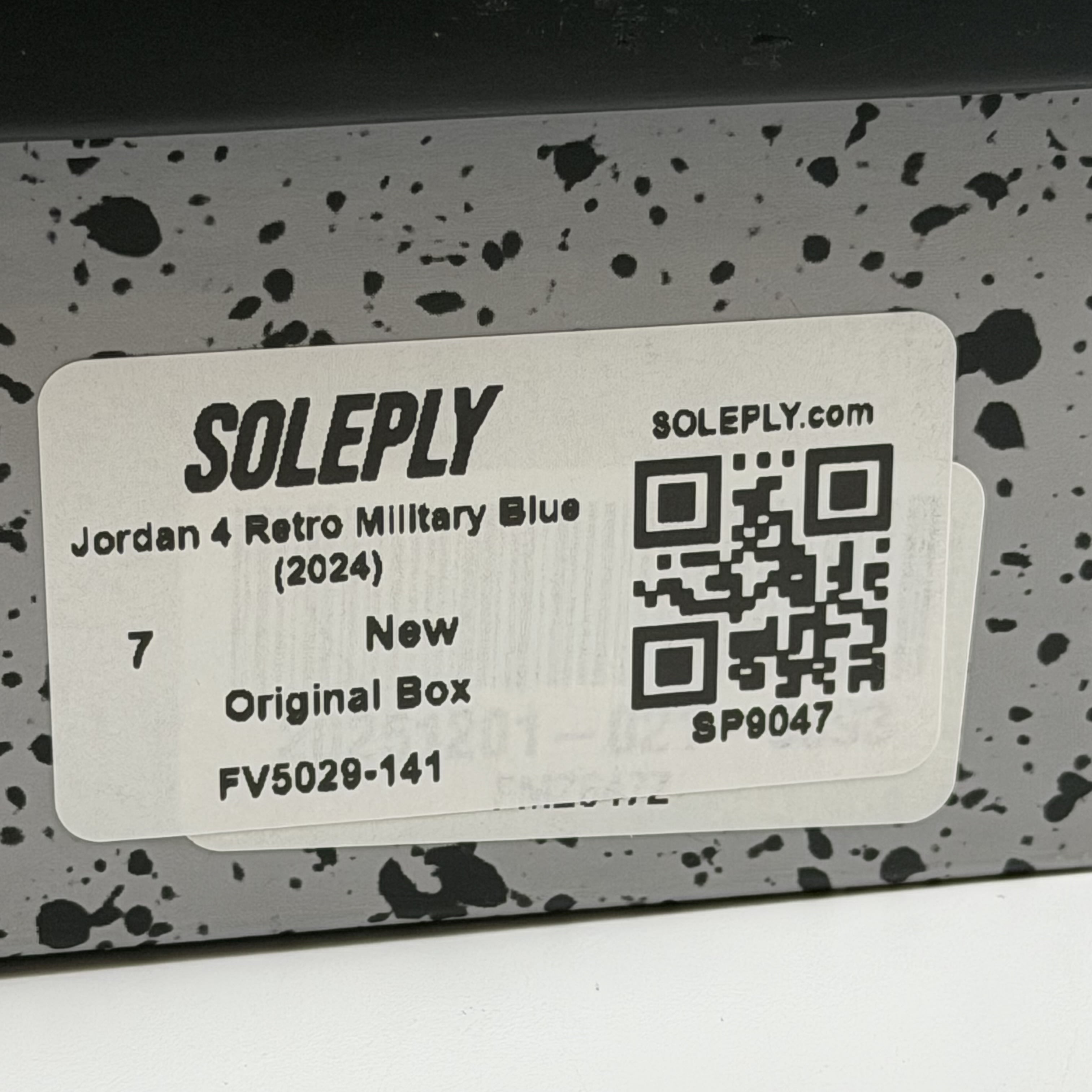 SP9047 Jordan 4 Retro Military Blue (2024)