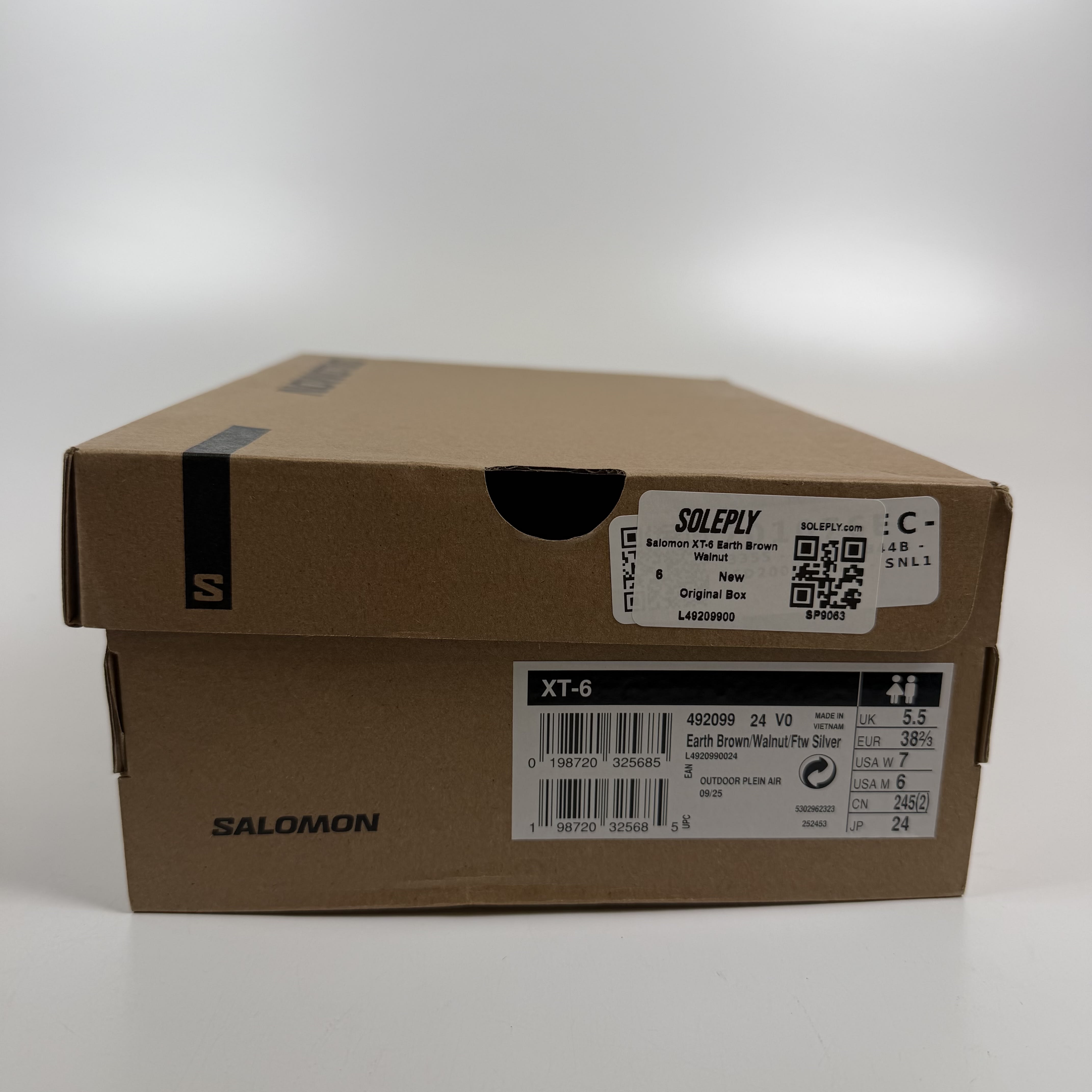 SP9063 Salomon XT-6 Earth Brown Walnut