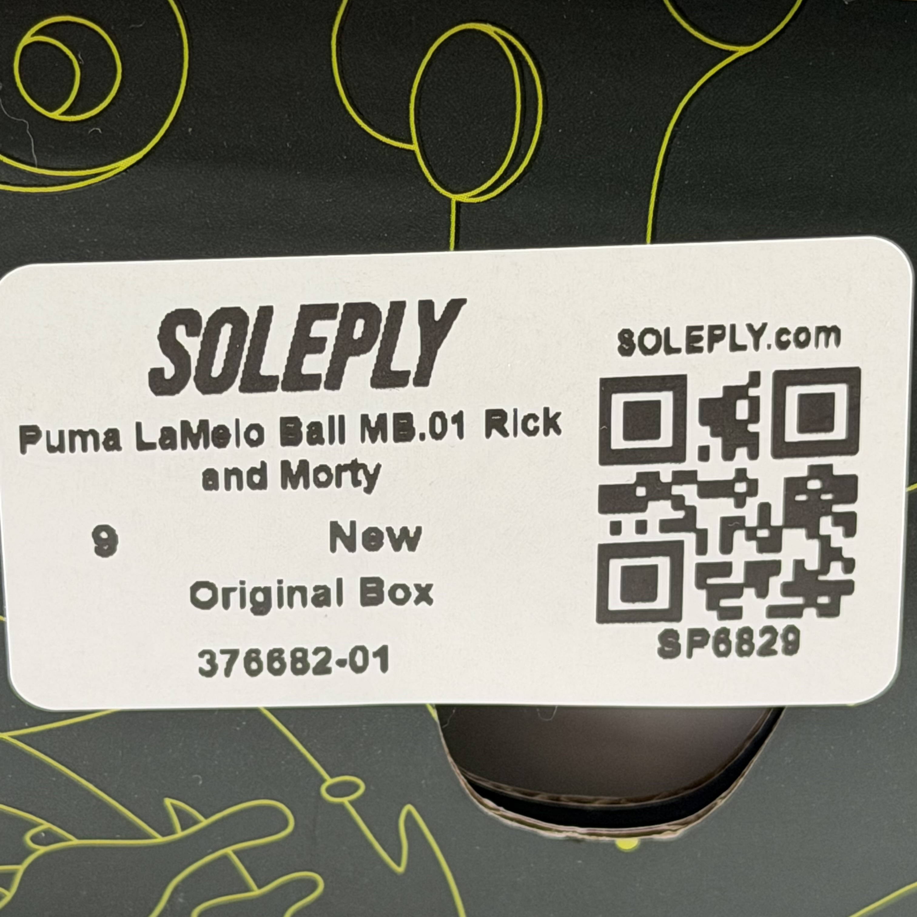 SP6829 Puma LaMelo Ball MB.01 Rick and Morty
