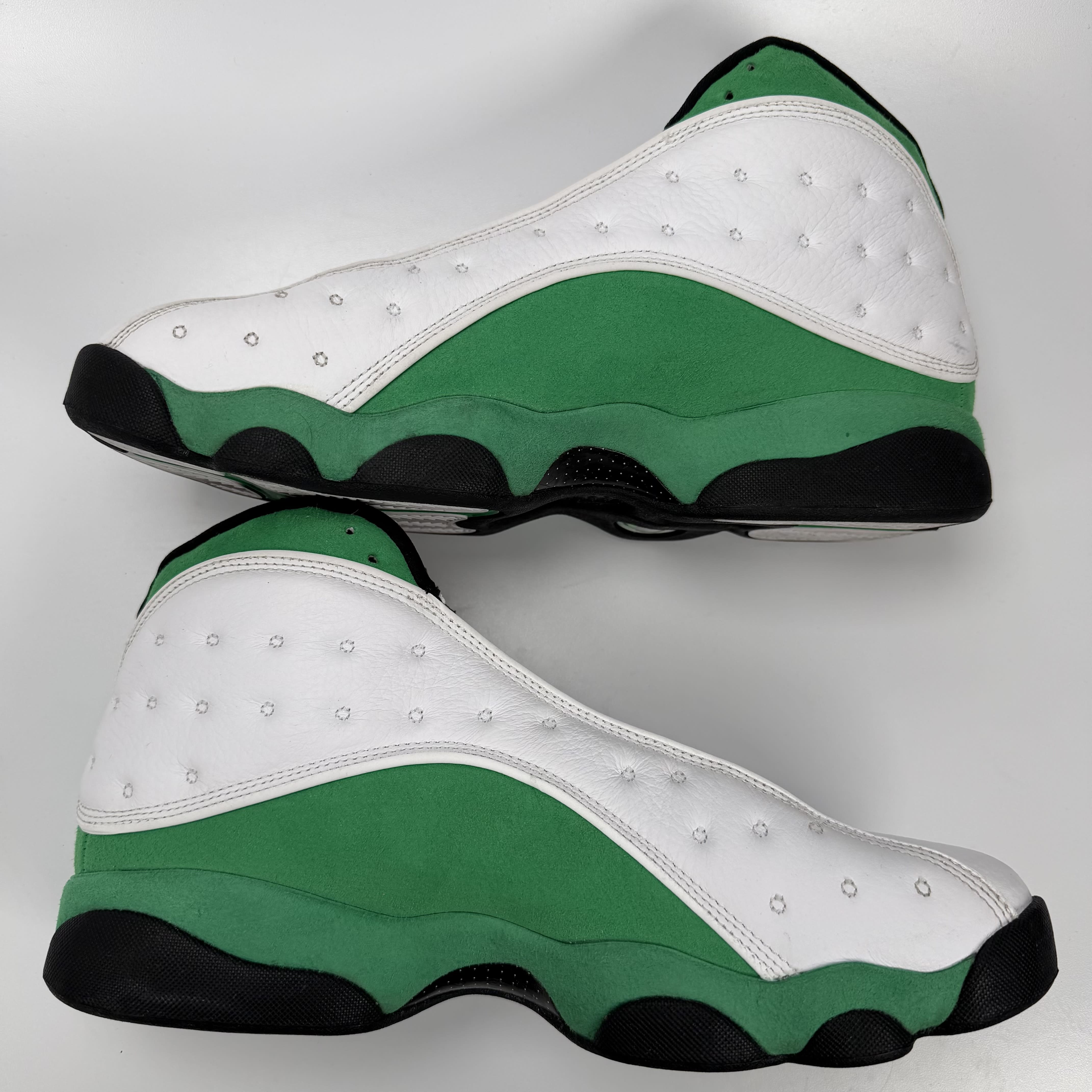 SP539 Jordan 13 Retro White Lucky Green