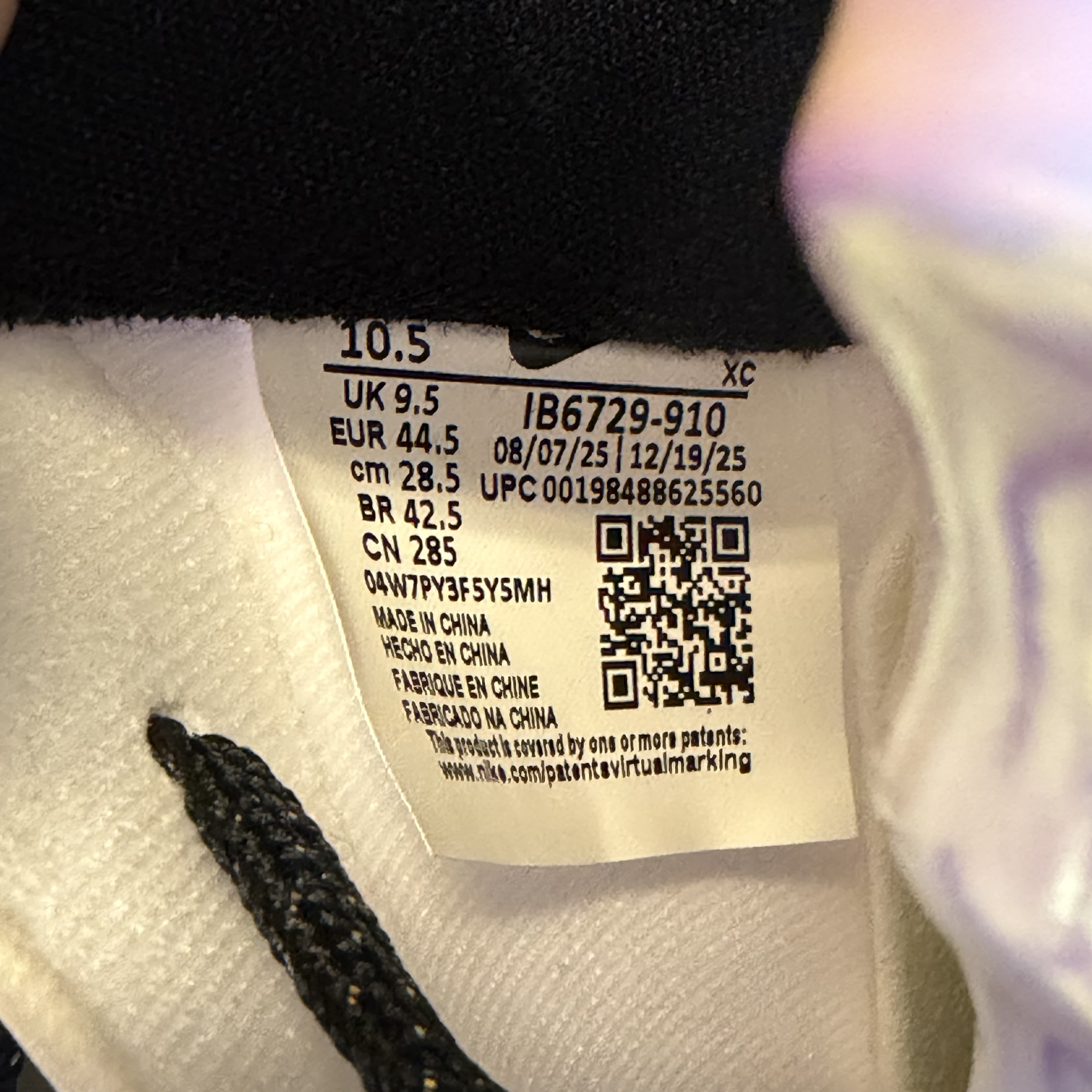 SP12793 Nike Air Zoom GT Cut 4 LX Victor Wembanyama All-Star Warning Label