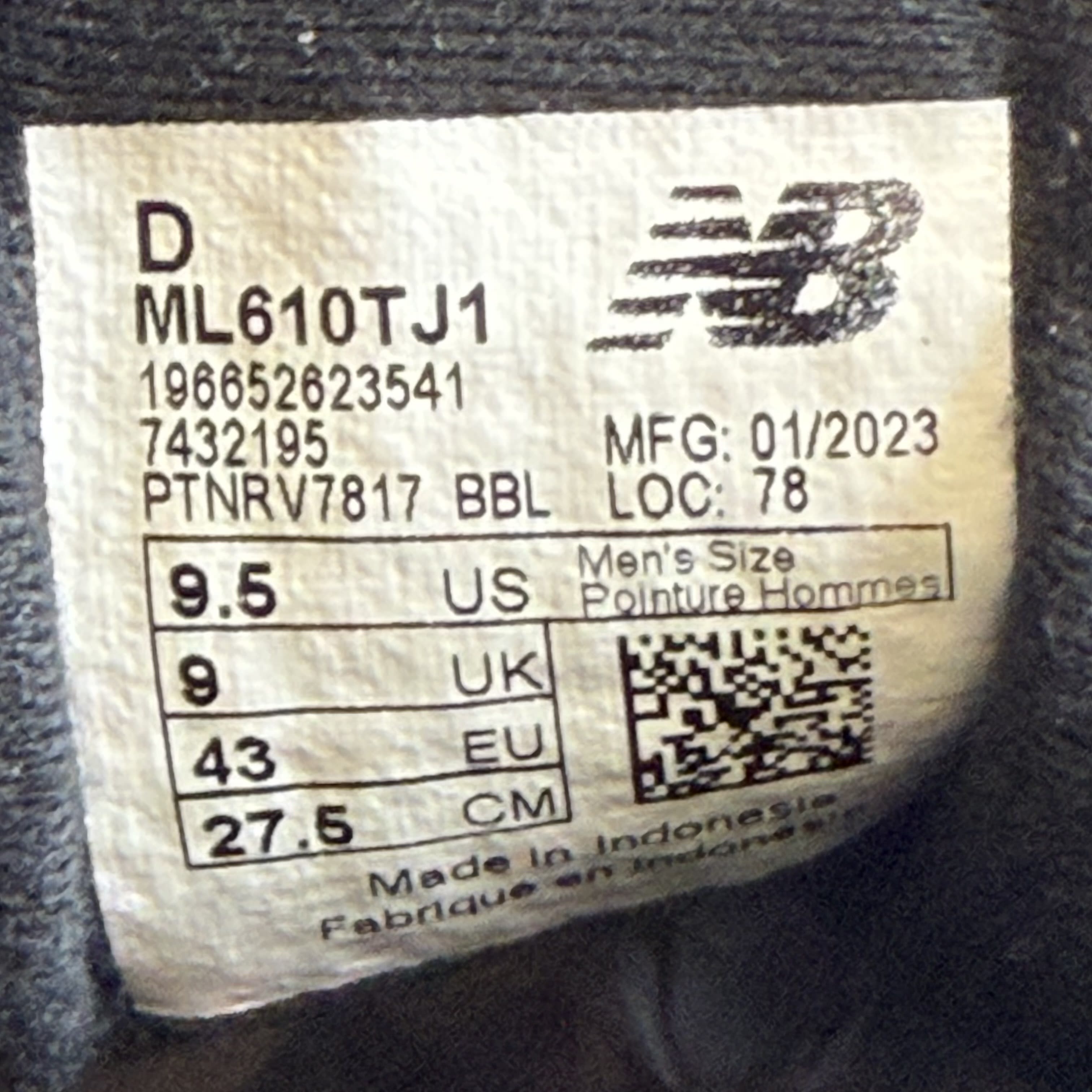 SP12658 New Balance 610 Joe Freshgoods Beneath the Surface Lil' Desert