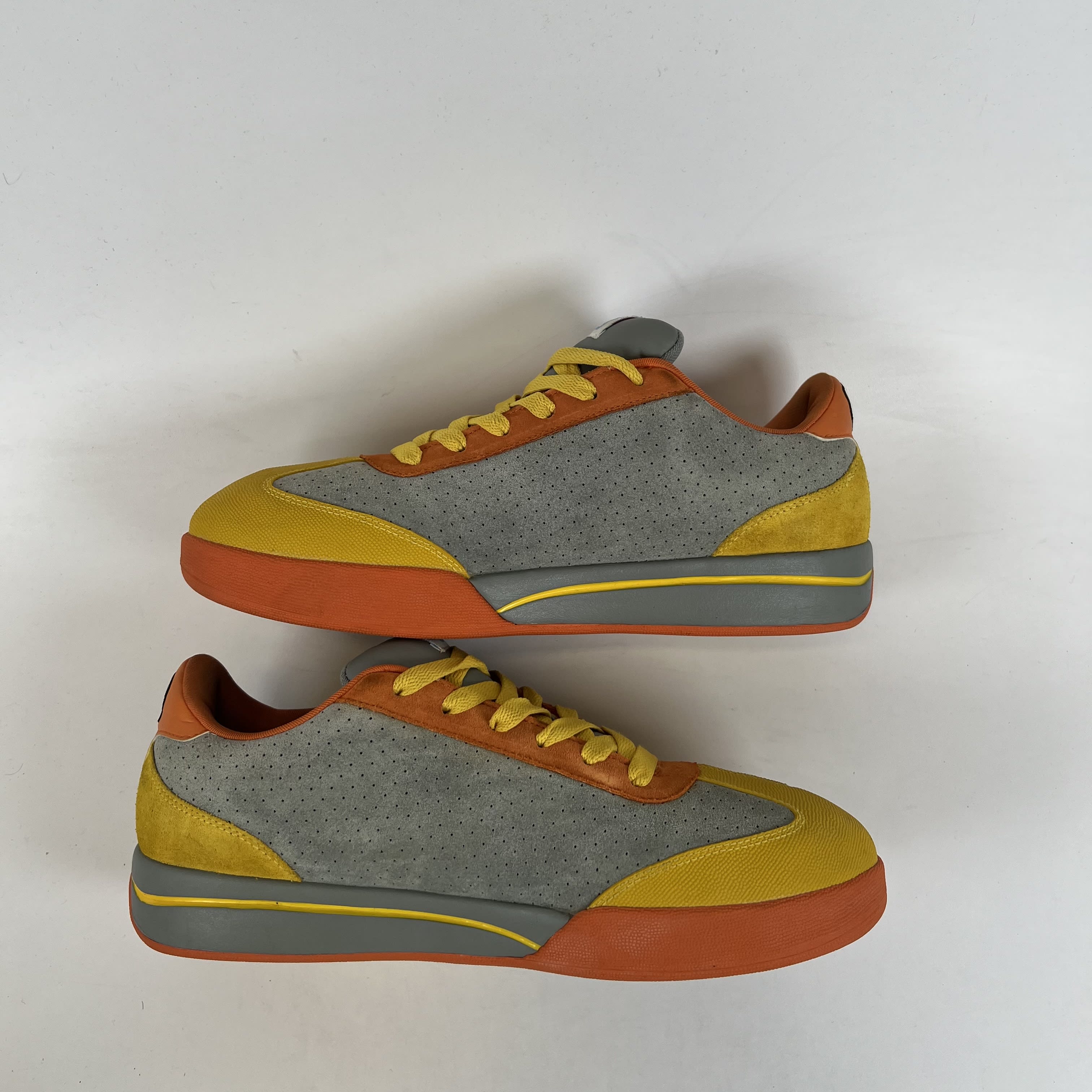 SP12666 BBC Ice Cream x Pharrell x Reebok Board Flip 'Platinum Yellow Orange'
