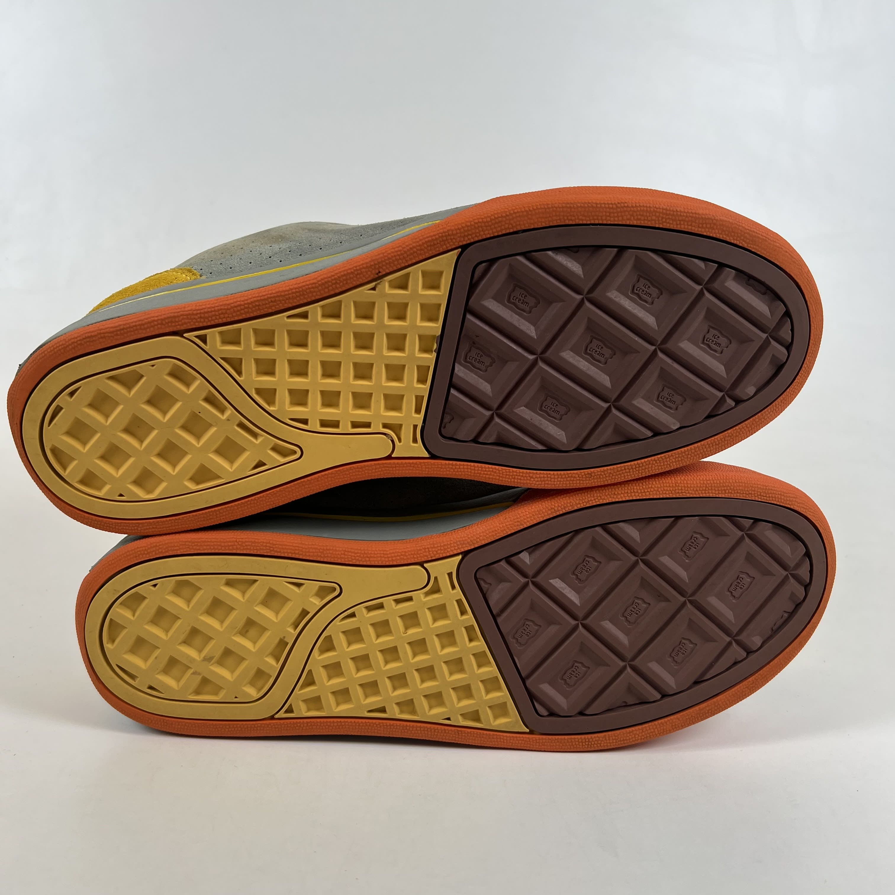 SP12666 BBC Ice Cream x Pharrell x Reebok Board Flip 'Platinum Yellow Orange'