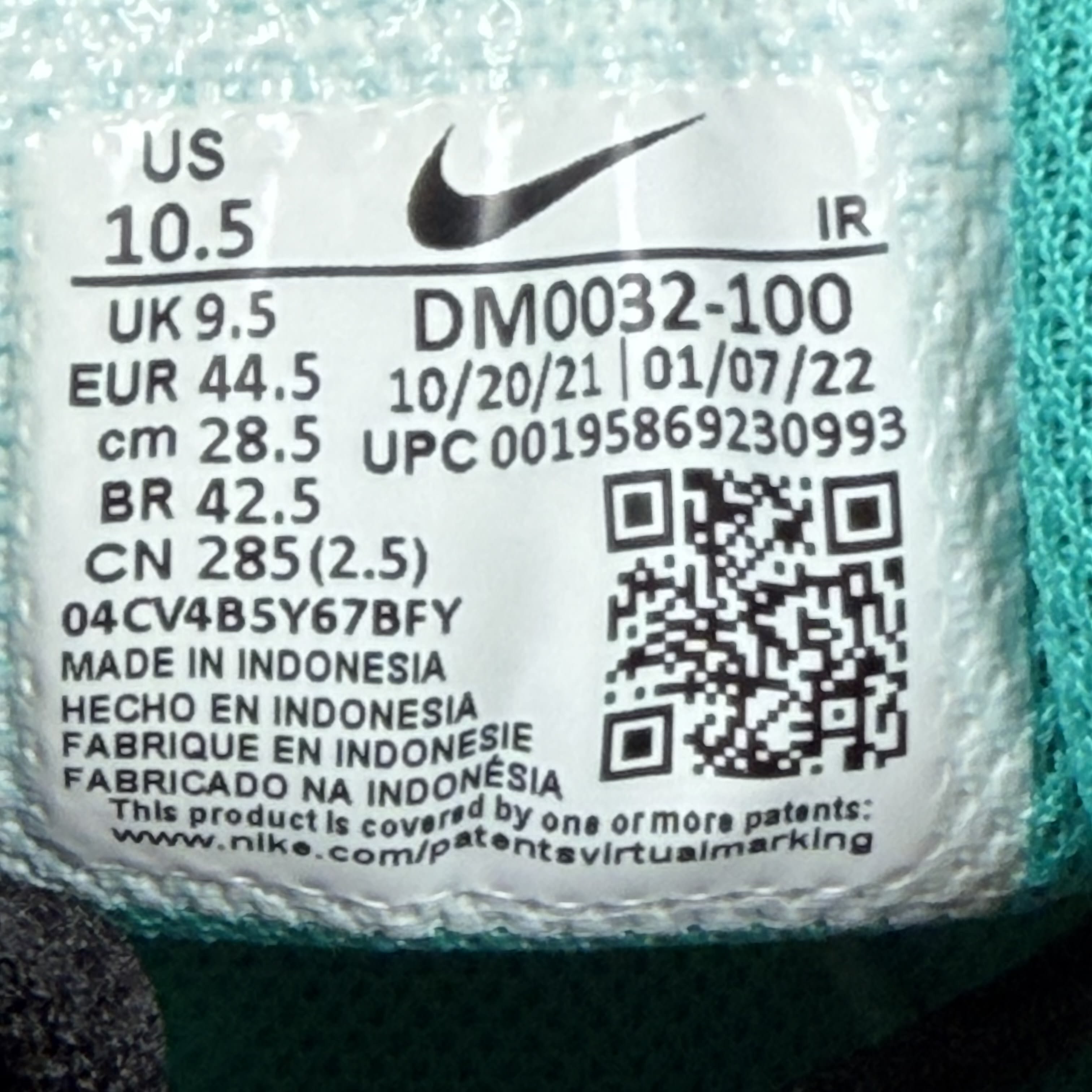 SP9157 Nike Air Max Plus White Grape Ice