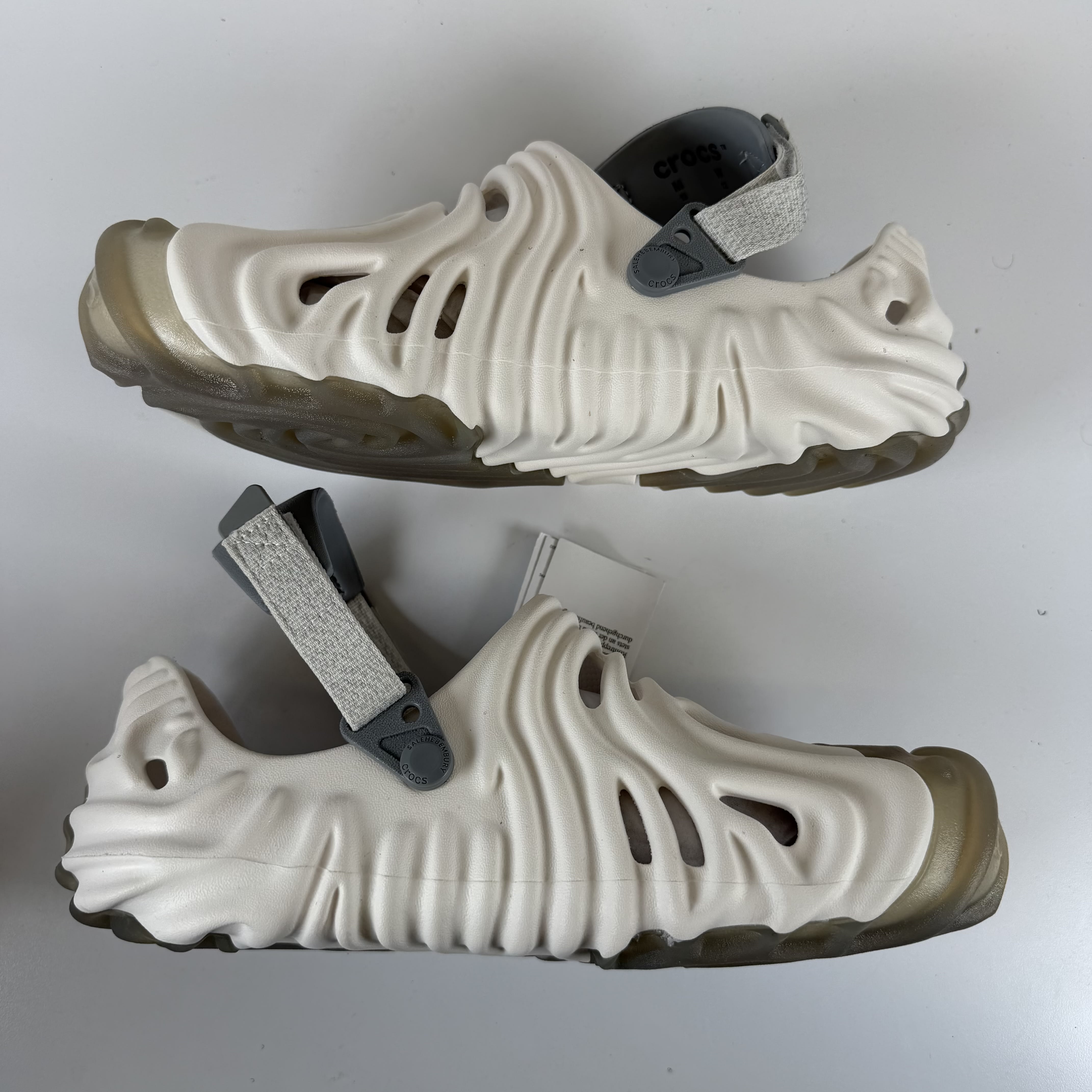 SP6081 Crocs Pollex Clog by Salehe Bembury Spackle Almost White (Friends and Family)